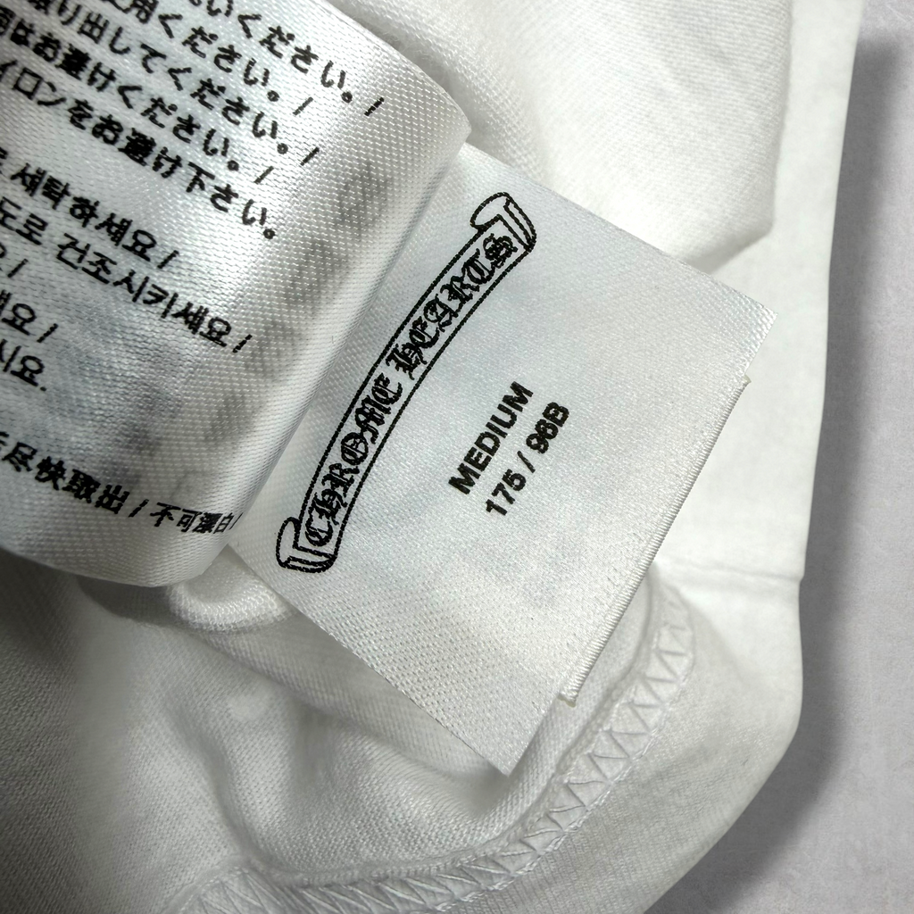 Chrome Hearts Las Vegas Exclusive Horseshoe White Tee M