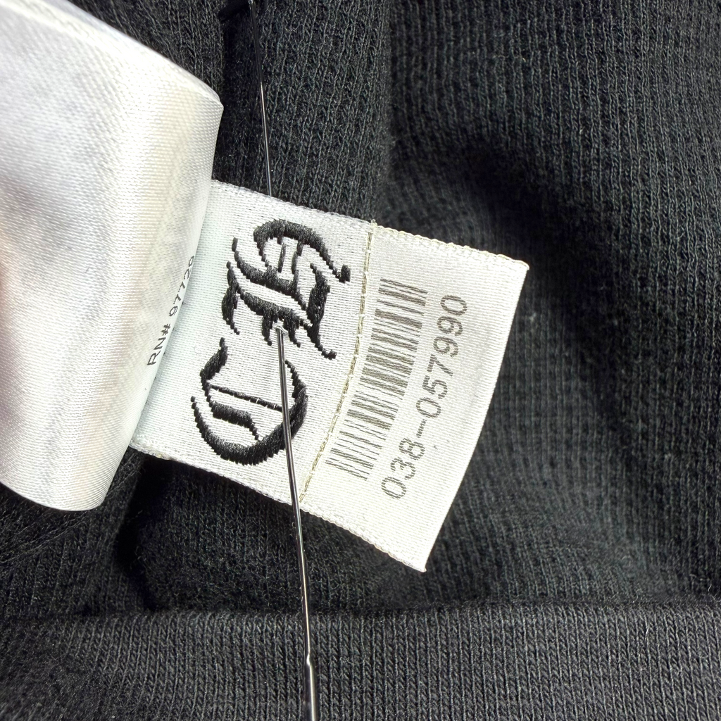 Chrome Hearts Vertical Thermal Zip Up Black XL