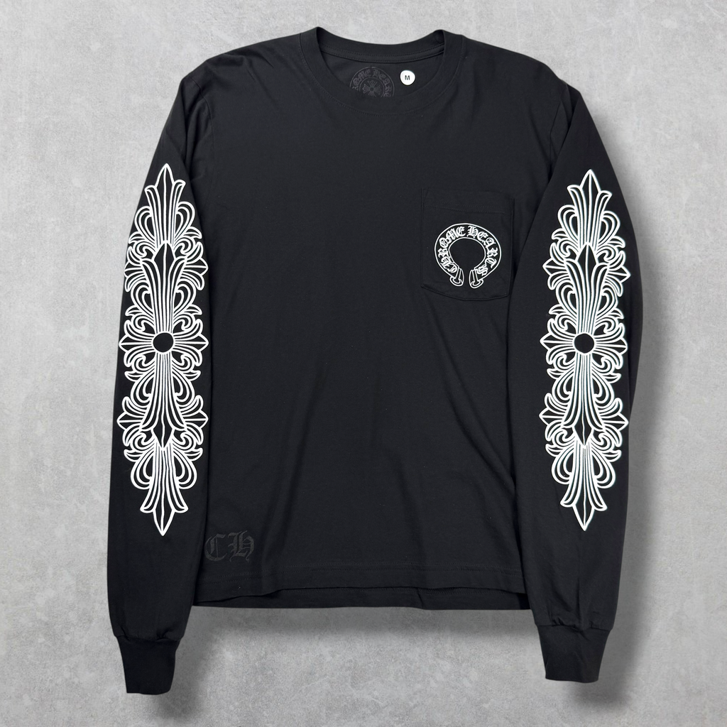 Chrome hearts Horseshoe Floral L/S M