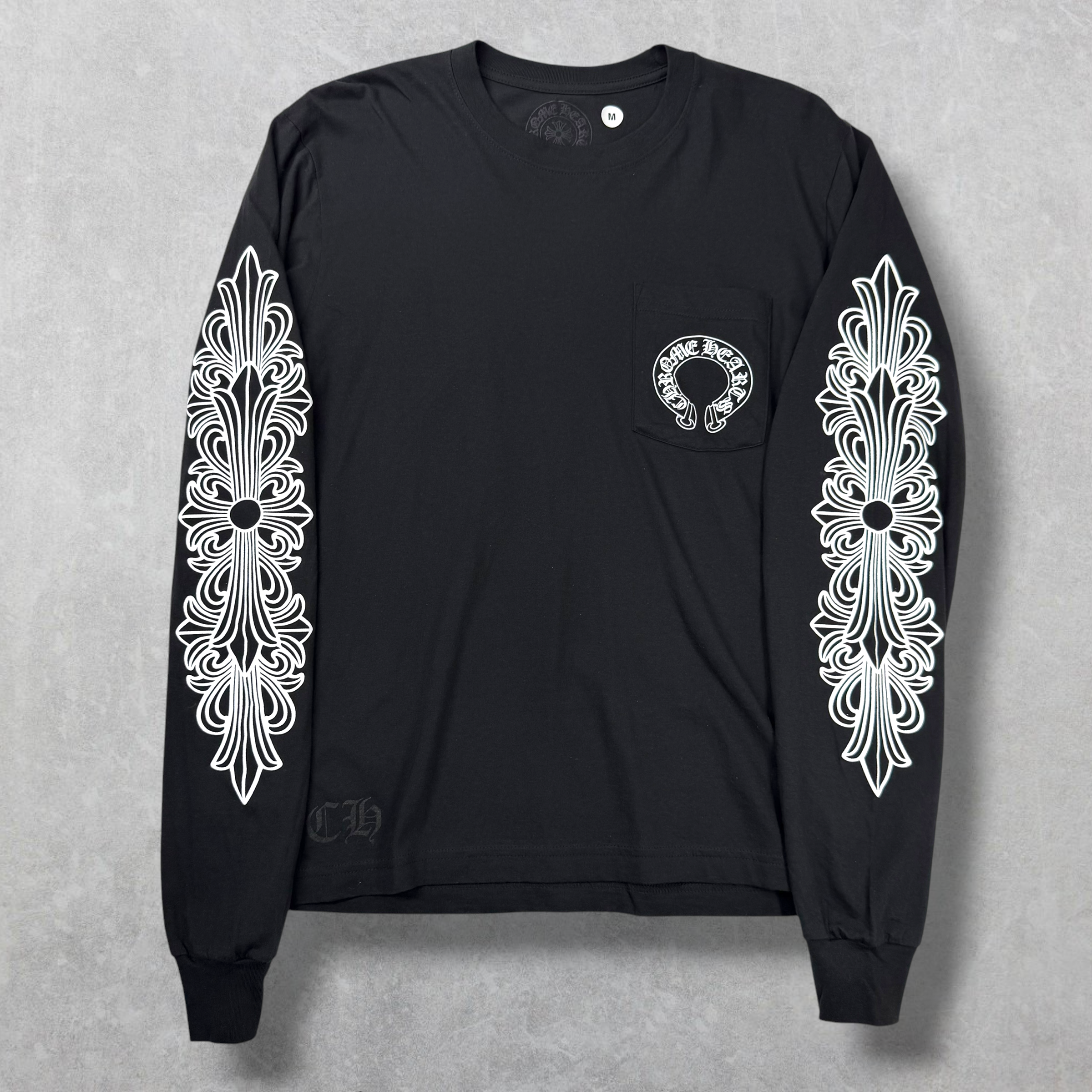 Chrome hearts Horseshoe Floral L/S M