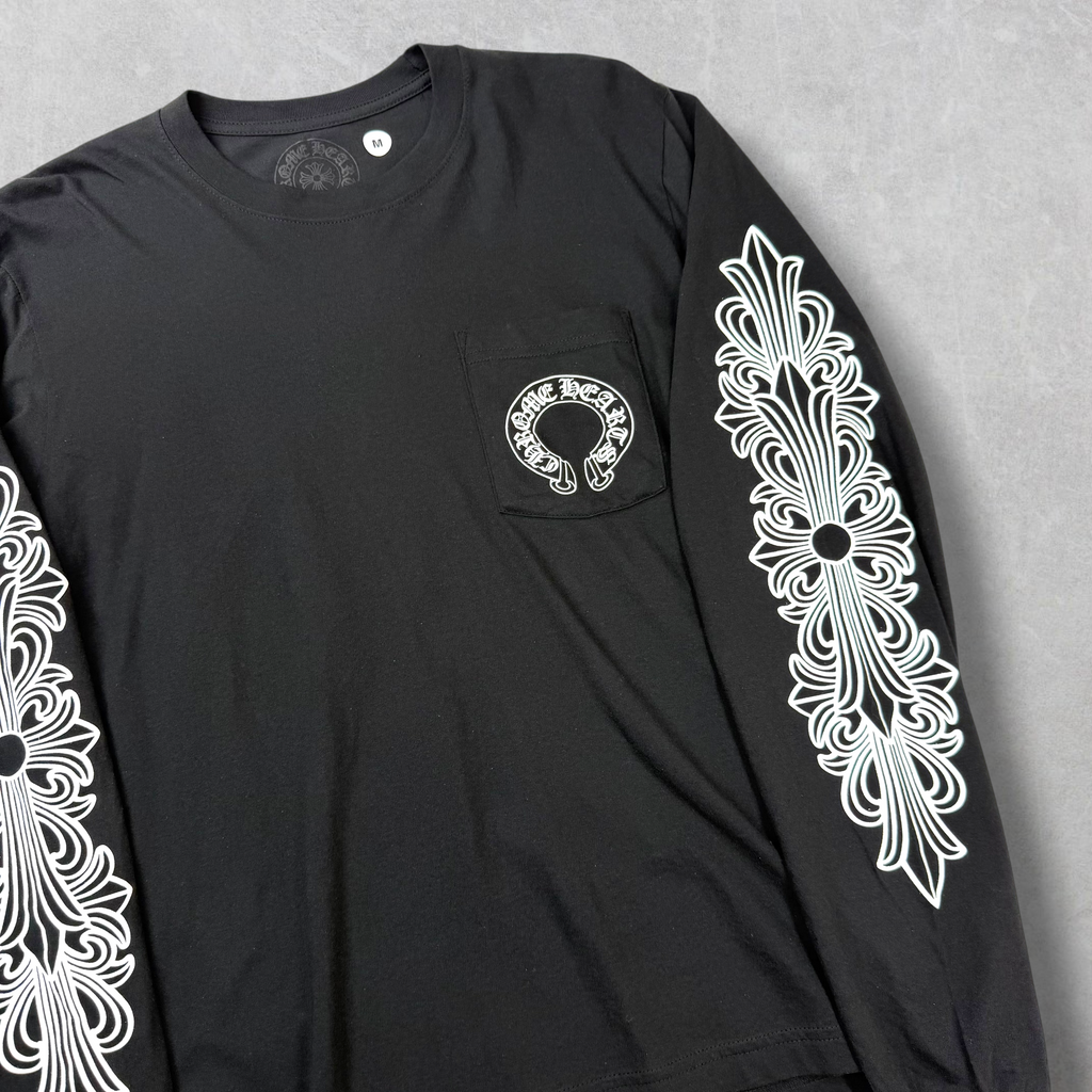 Chrome hearts Horseshoe Floral L/S M