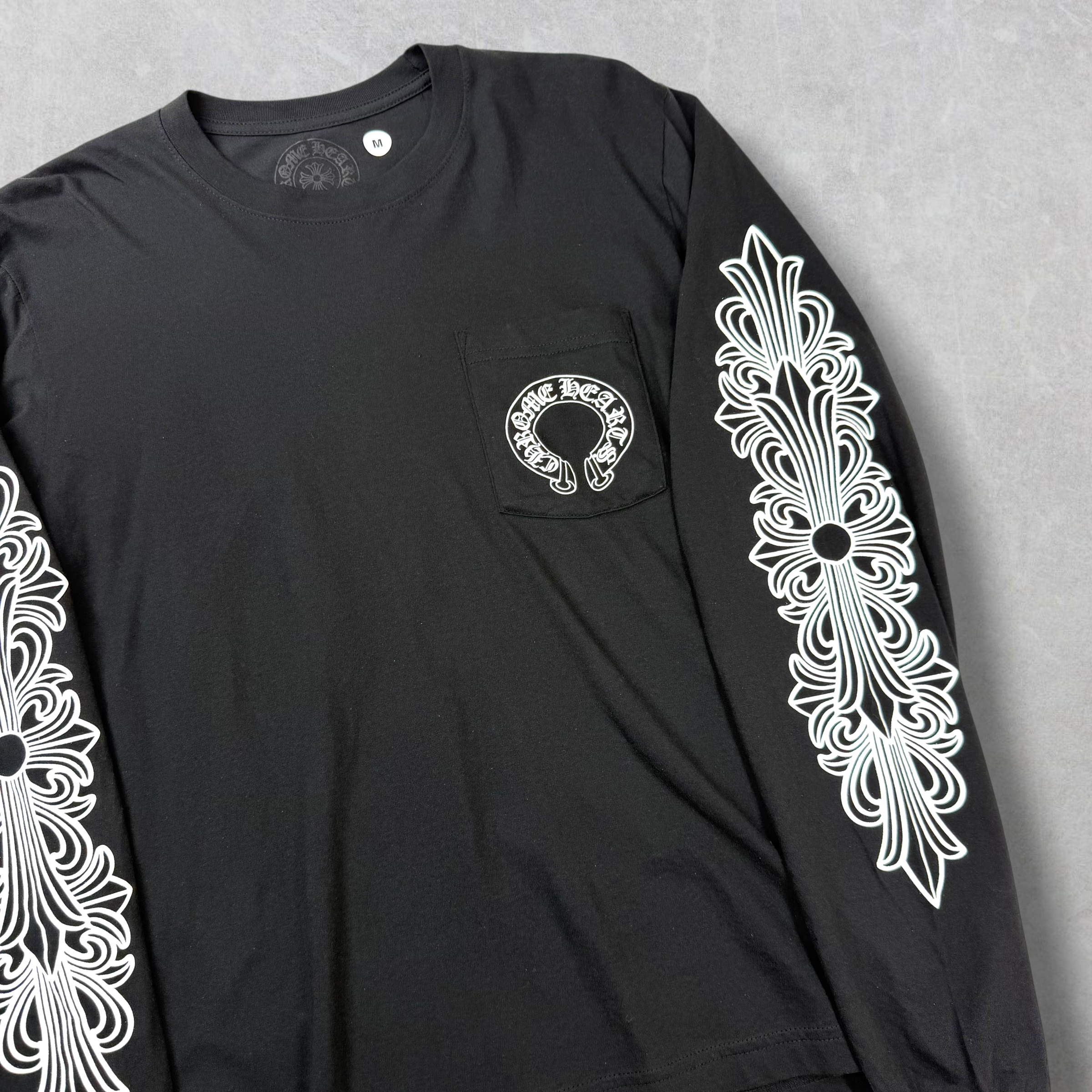 Chrome hearts Horseshoe Floral L/S M