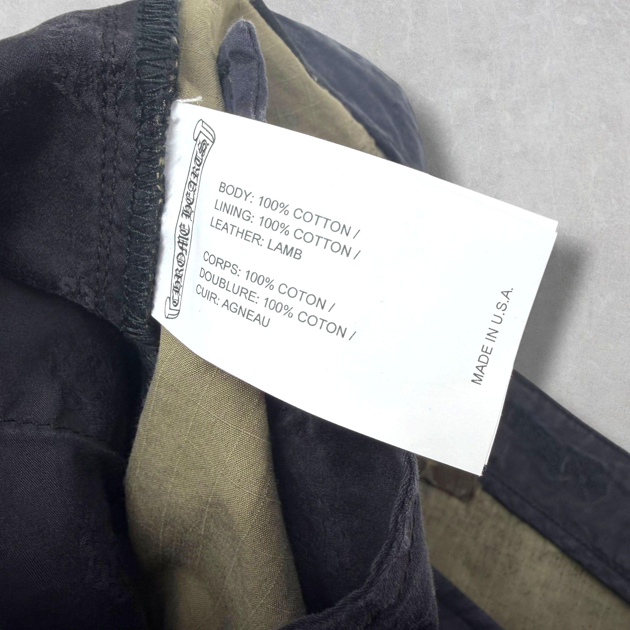 Chrome Hearts Cross Patch Camo Cargo Pants 32
