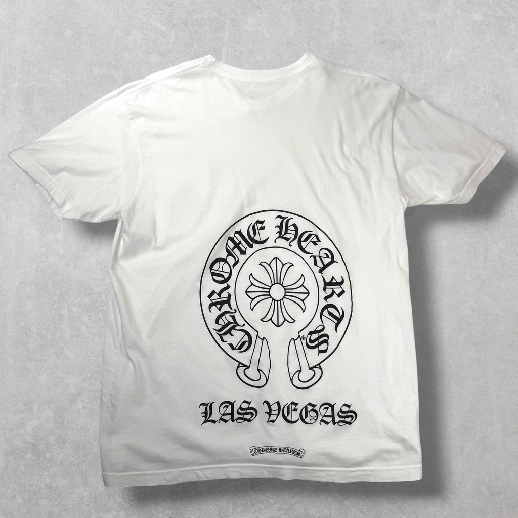 Chrome Hearts Las Vegas Exclusive Horseshoe Tee White XL