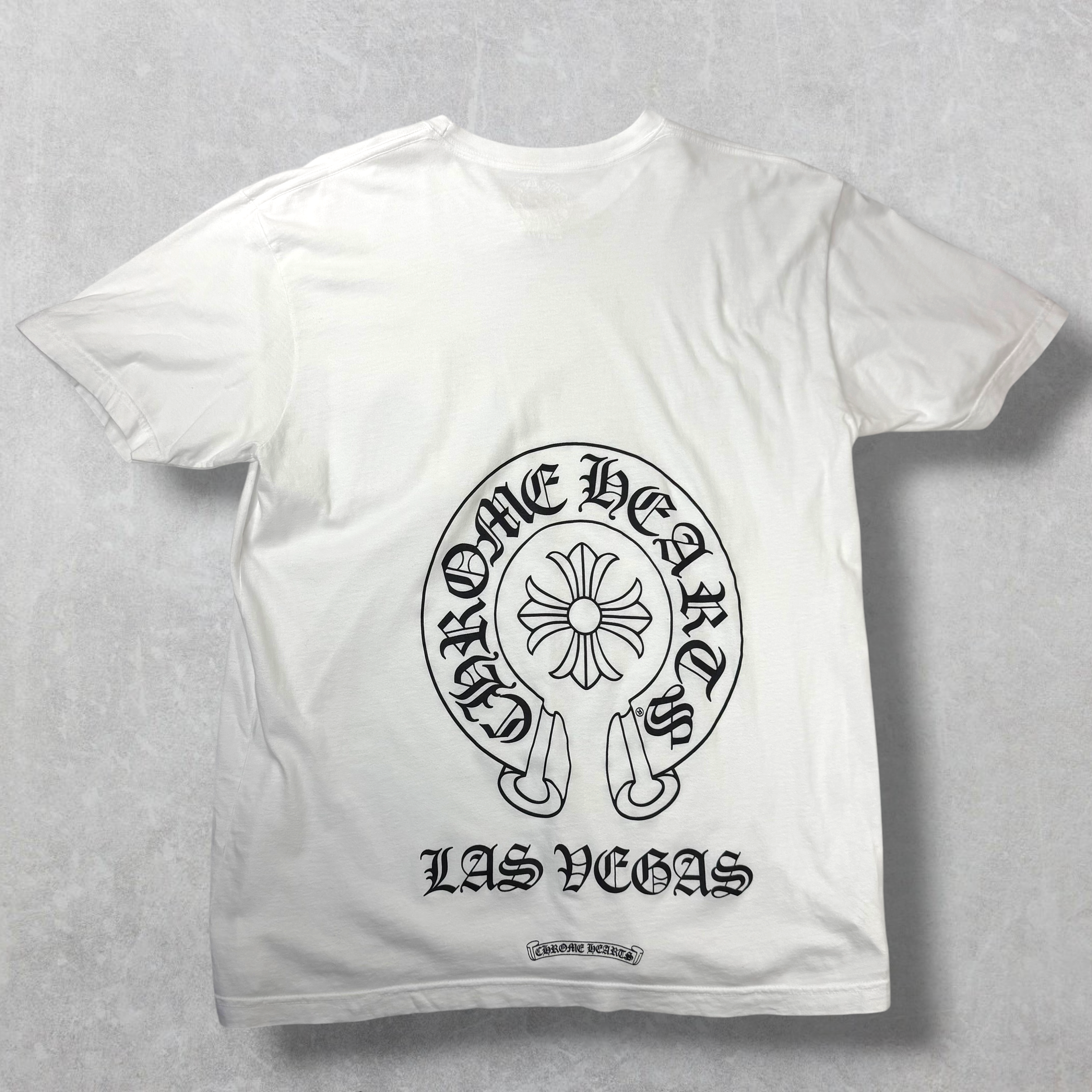 Chrome Hearts Las Vegas Exclusive Horseshoe Tee White XL