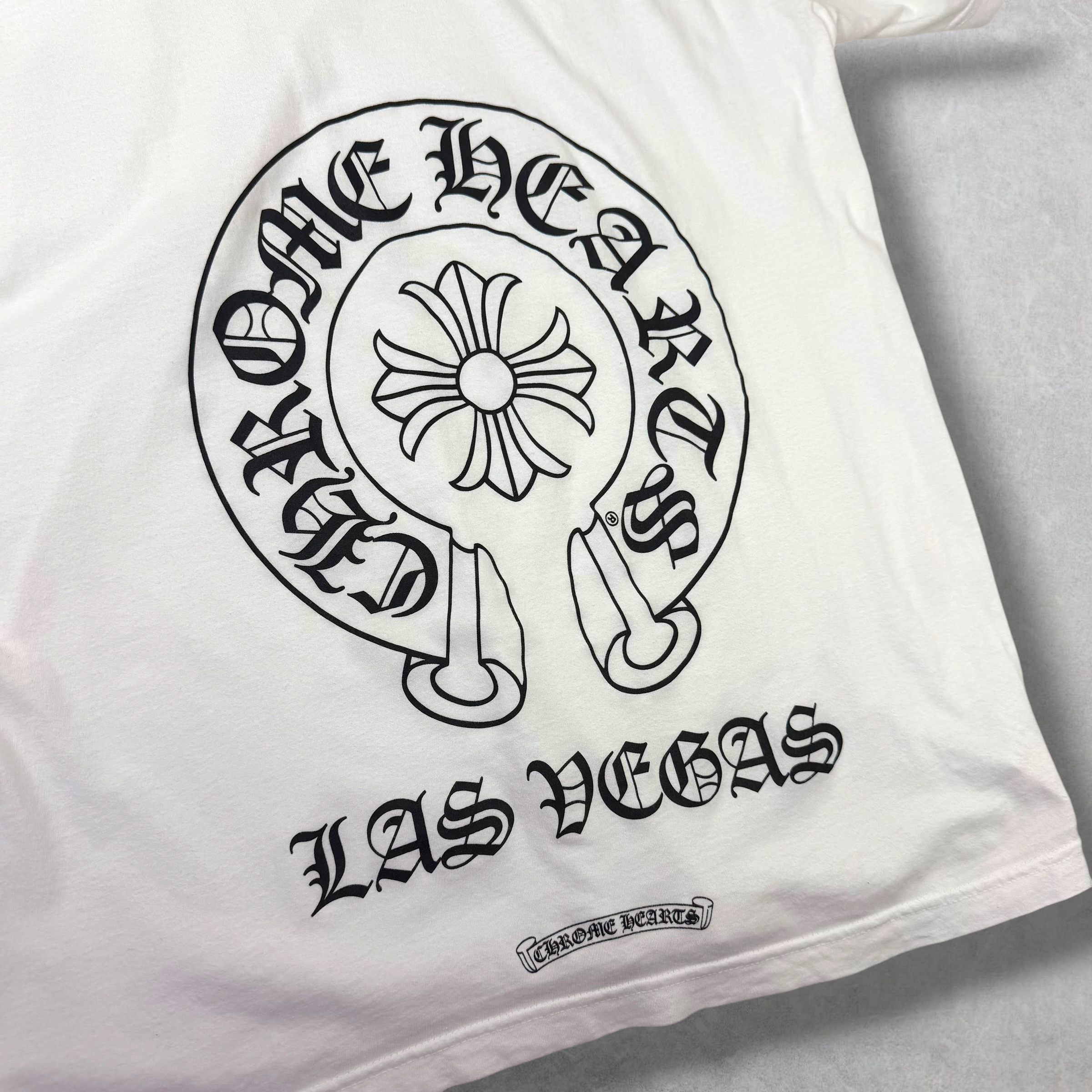 Chrome Hearts Las Vegas Exclusive Horseshoe Tee White XL
