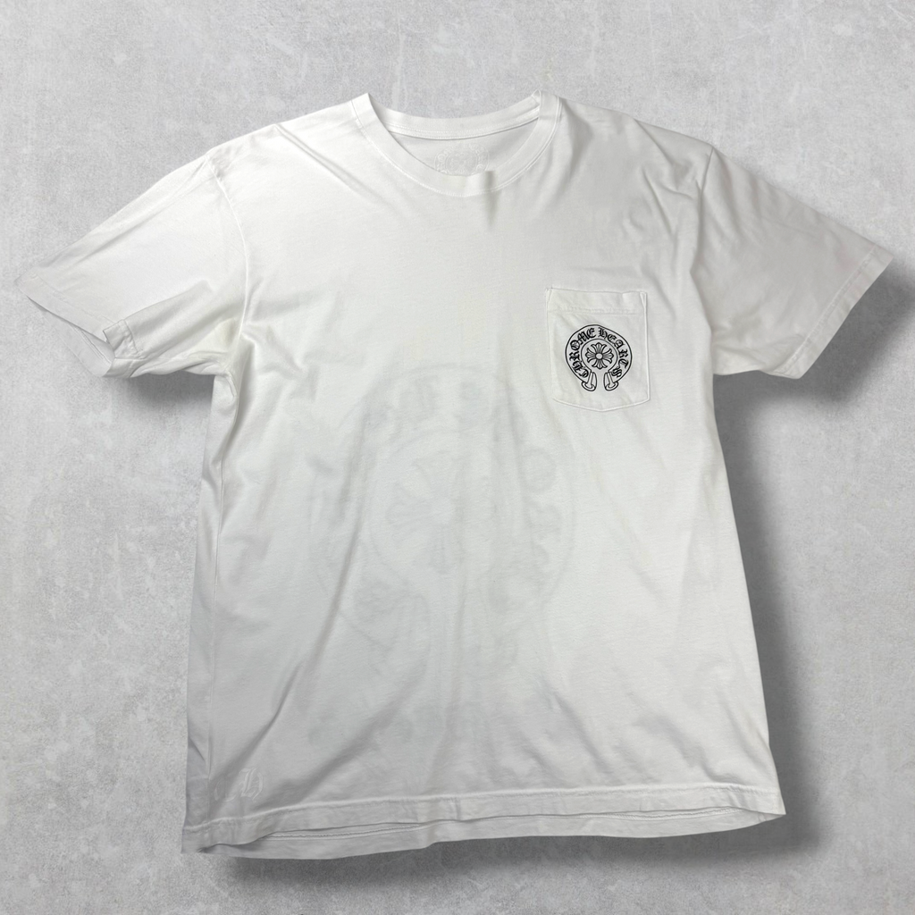 Chrome Hearts Las Vegas Exclusive Horseshoe Tee White XL