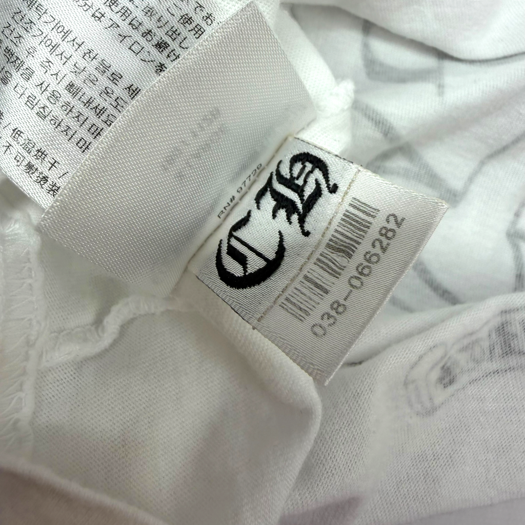 Chrome Hearts Las Vegas Exclusive Horseshoe Tee White XL