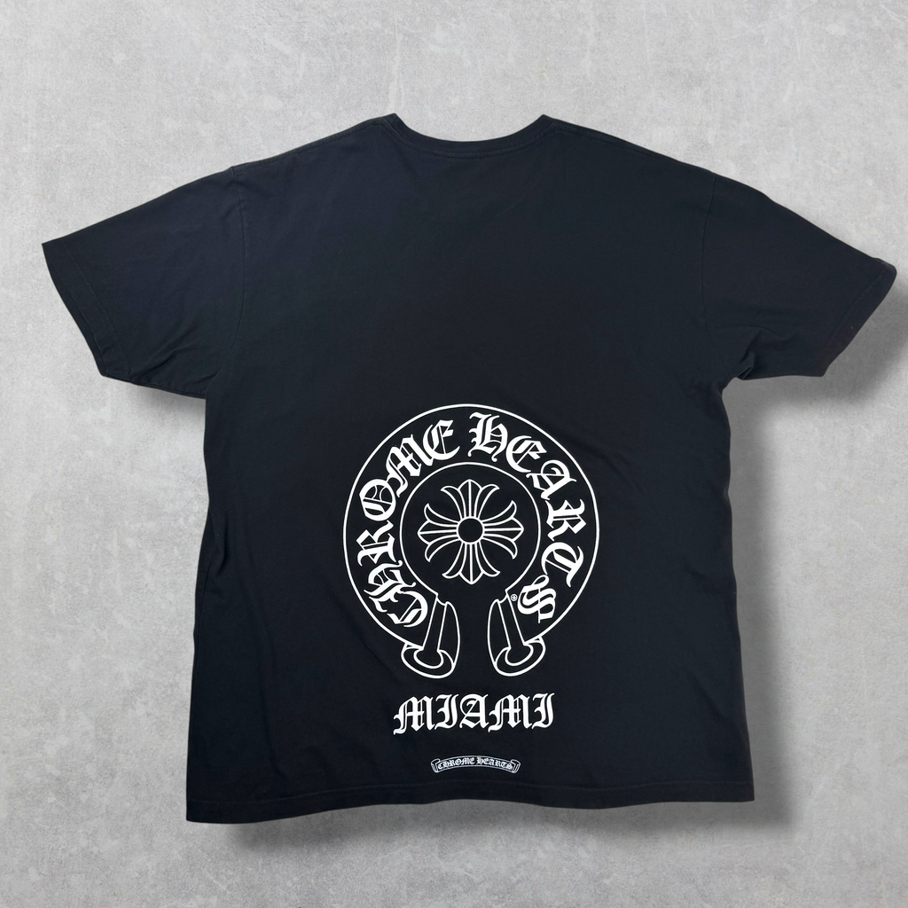 Chrome Hearts Miami Exclusive Horseshoe Tee Black XXL