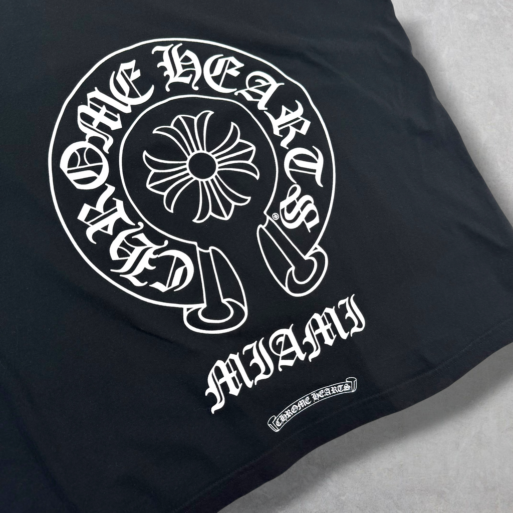 Chrome Hearts Miami Exclusive Horseshoe Tee Black XXL