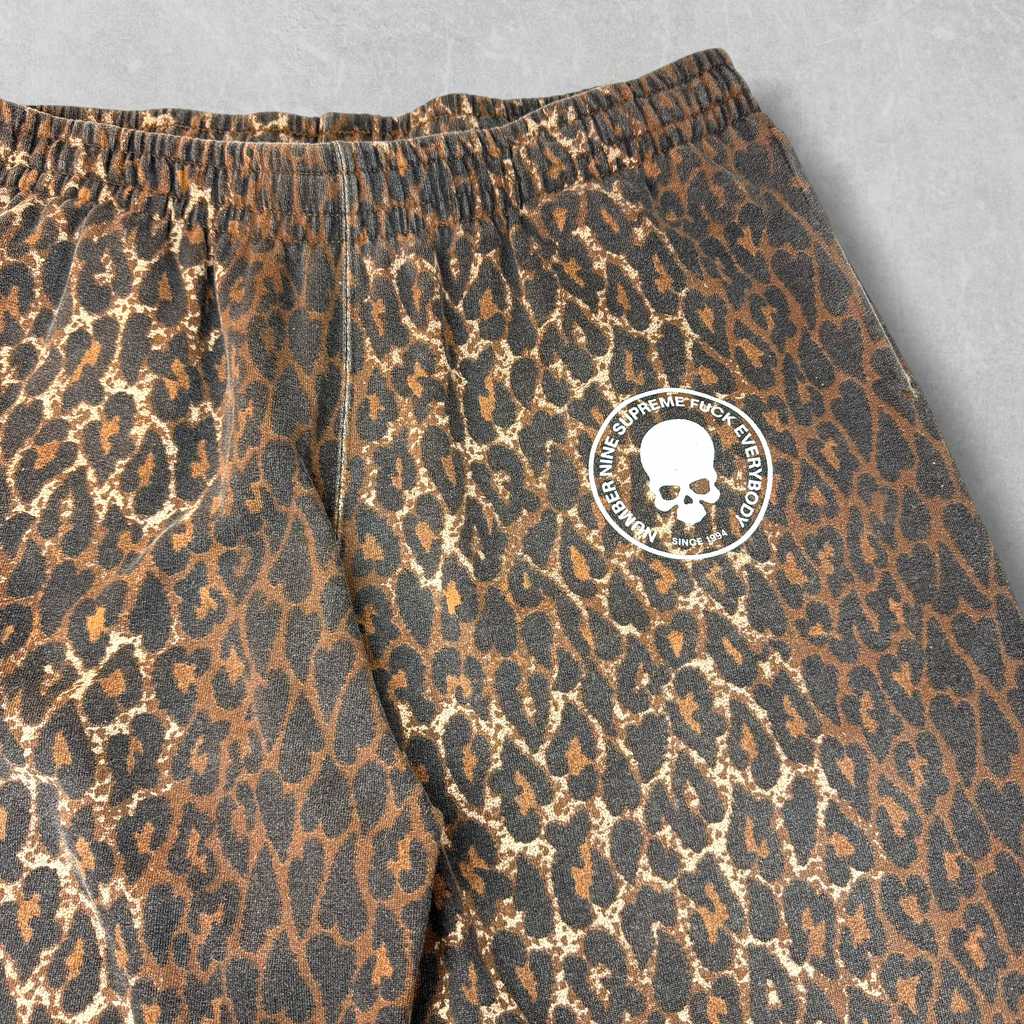 Supreme Number (N)ine Drawstring Sweatpants Leopard XL