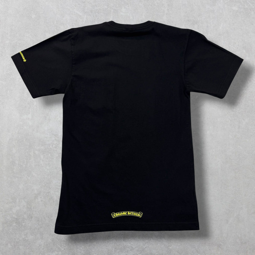 Chrome Hearts Neon Neck Logo Tee S