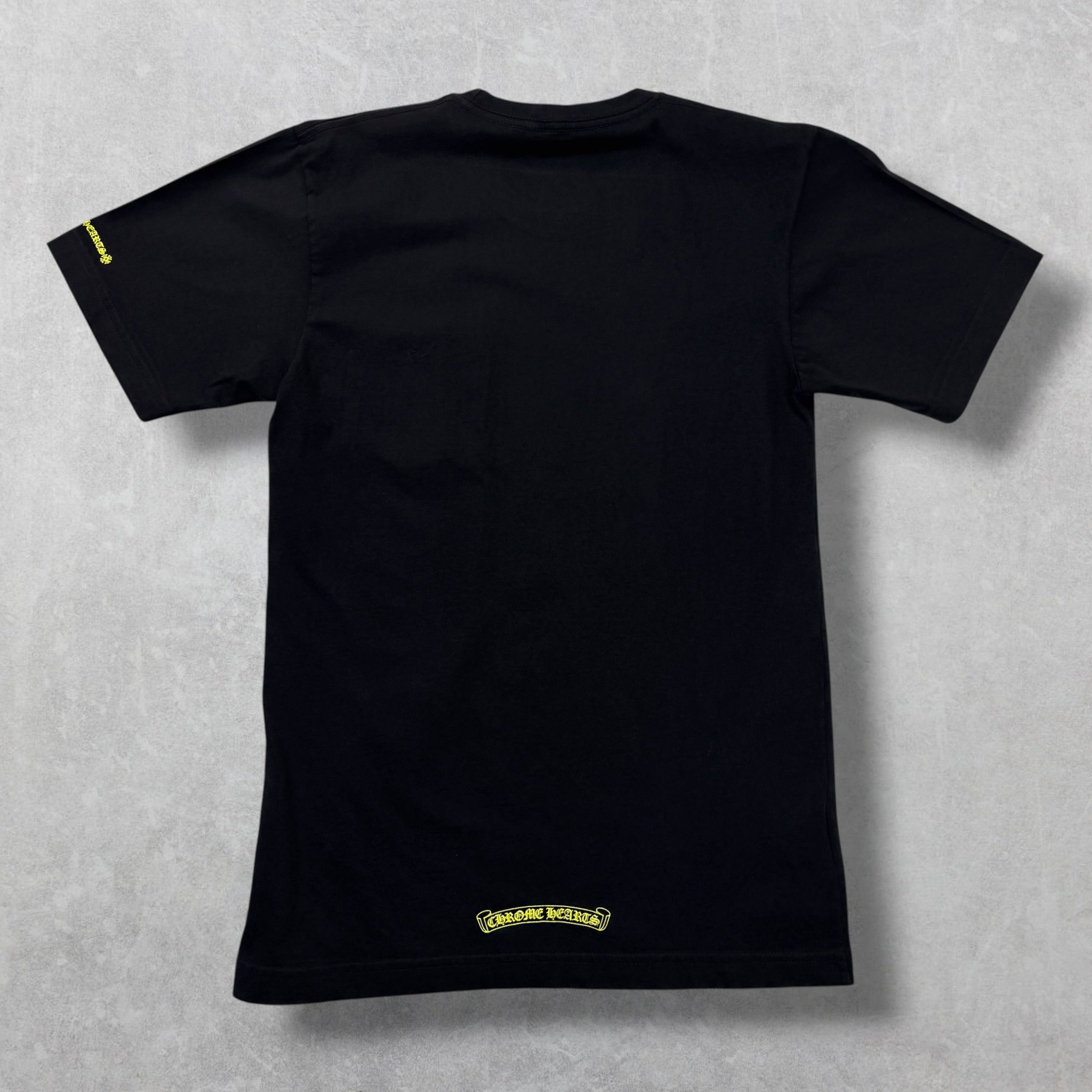 Chrome Hearts Neon Neck Logo Tee S