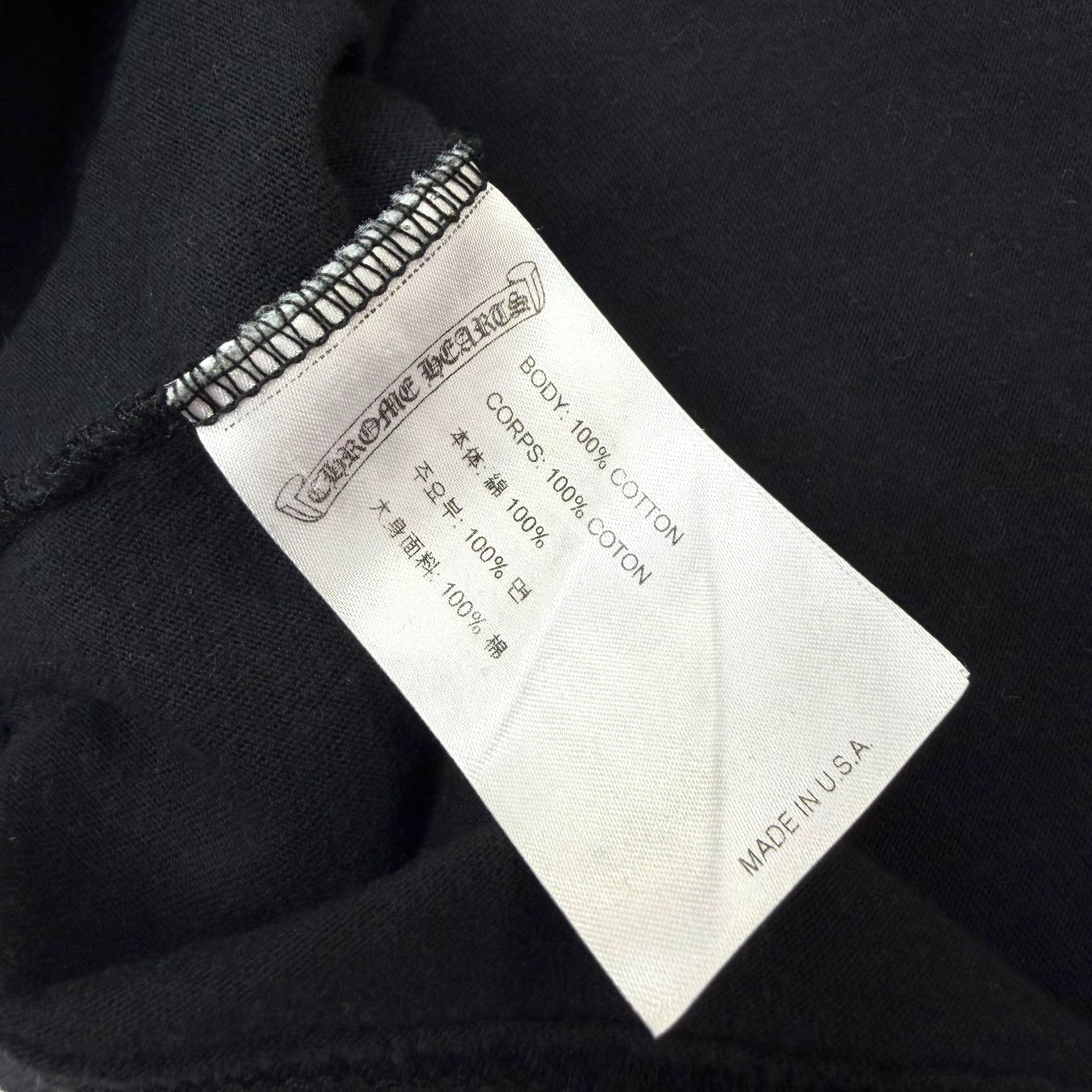 Chrome Hearts Miami Exclusive Horseshoe Tee Black XXL