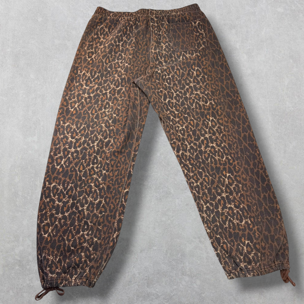 Supreme Number (N)ine Drawstring Sweatpants Leopard XL