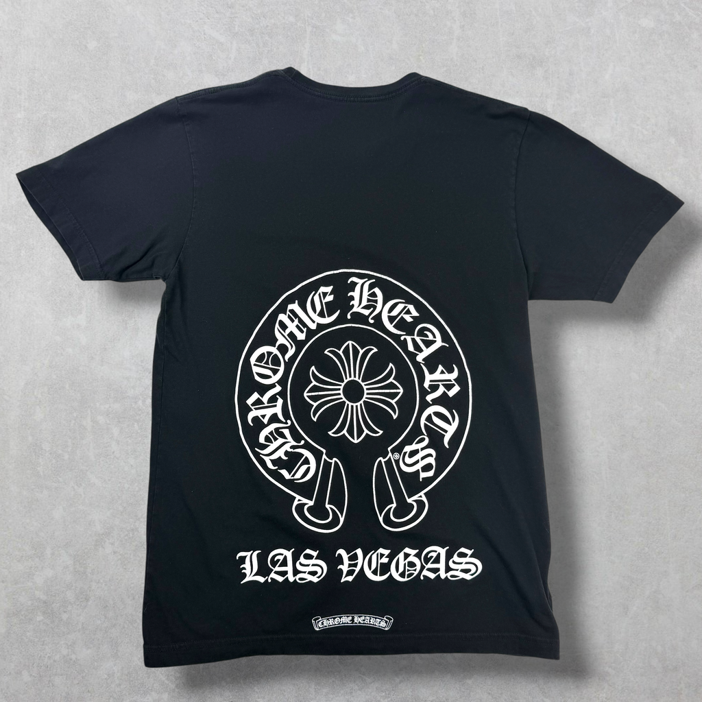 Chrome Hearts Las Vegas Exclusive Horseshoe Tee Black M
