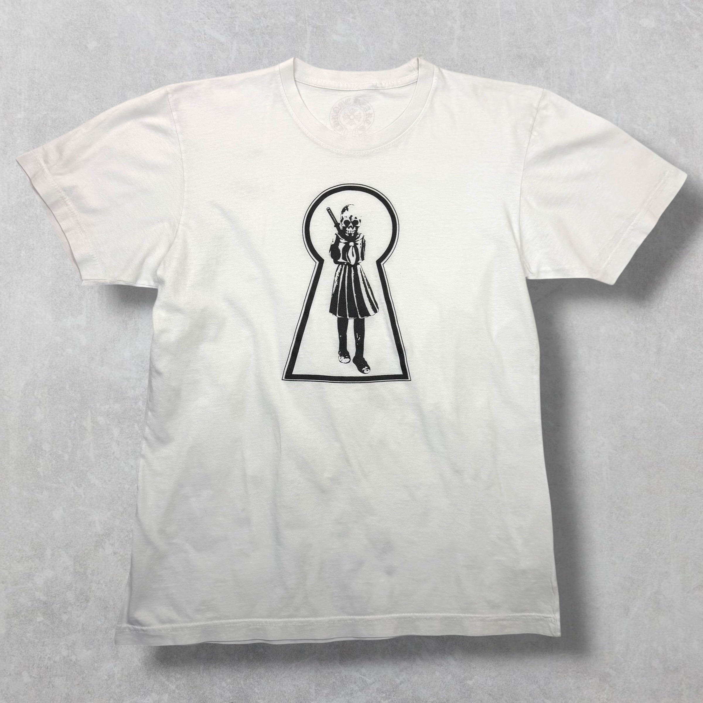 Chrome Hearts Joe Foti Skippy "Key Hole" Tee M