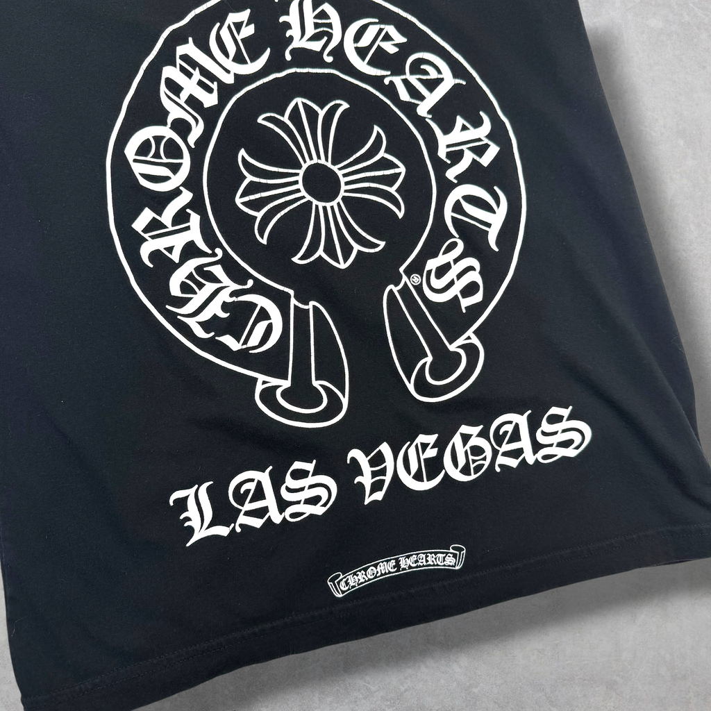 Chrome Hearts Las Vegas Exclusive Horseshoe Tee Black M