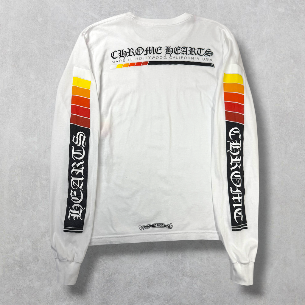 Chrome Hearts Boost White L/S Tee M