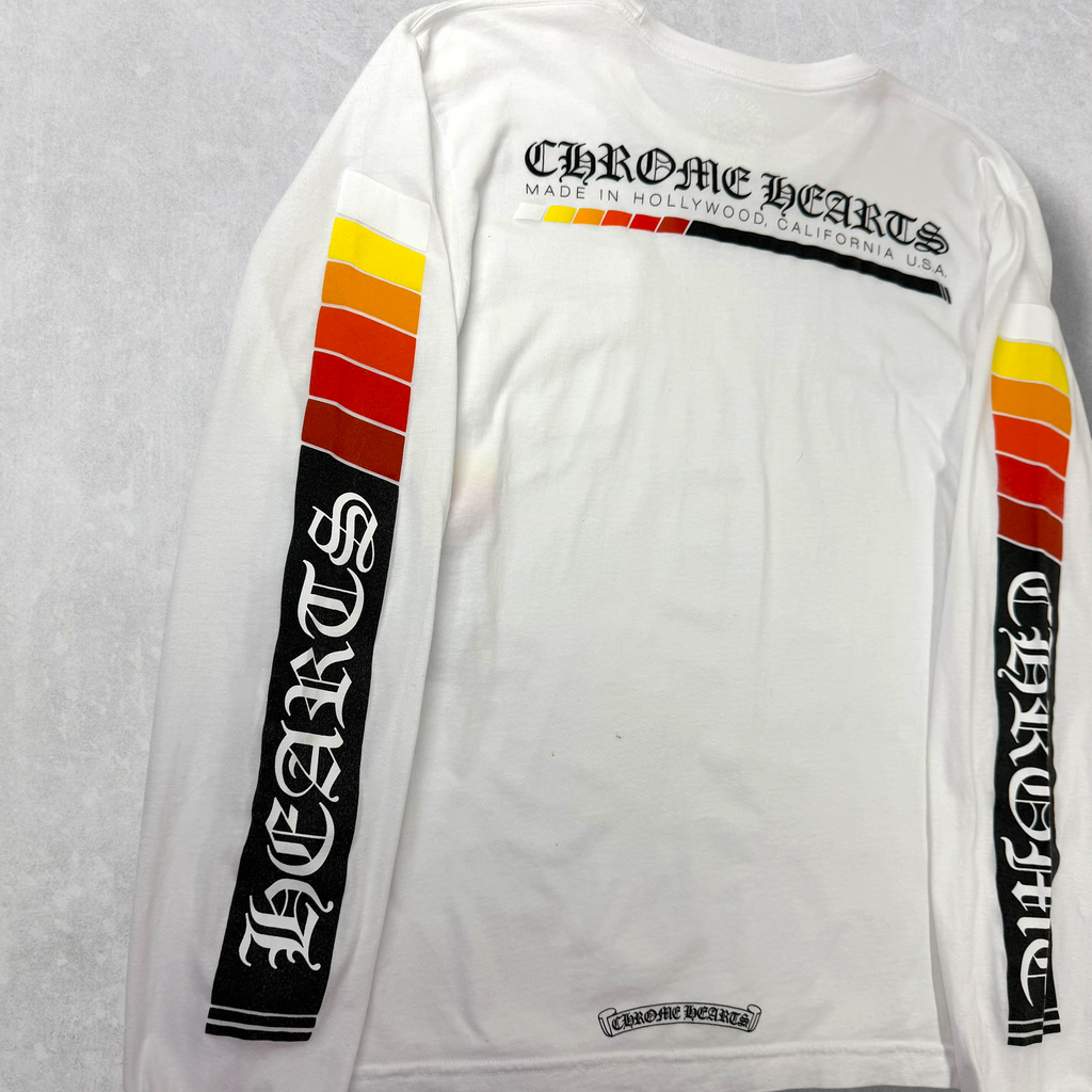 Chrome Hearts Boost White L/S Tee M
