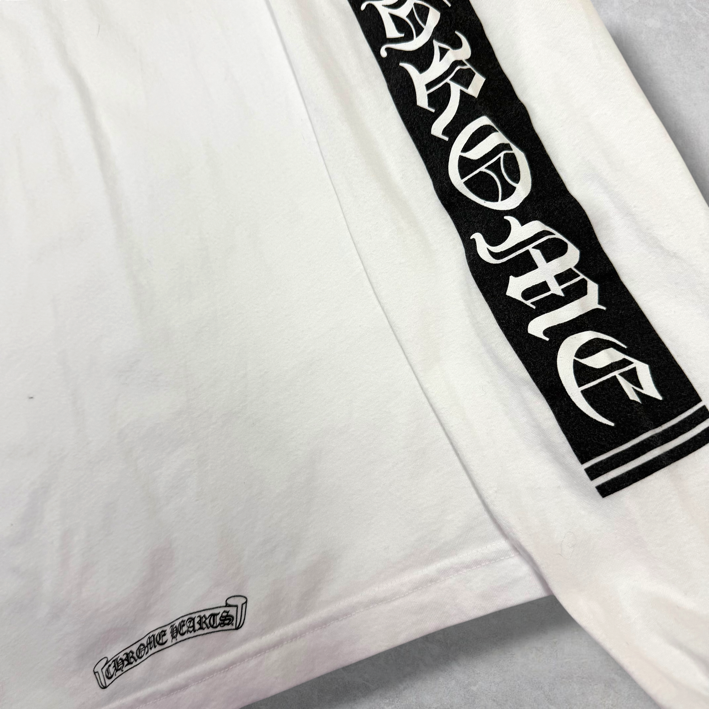 Chrome Hearts Boost White L/S Tee M