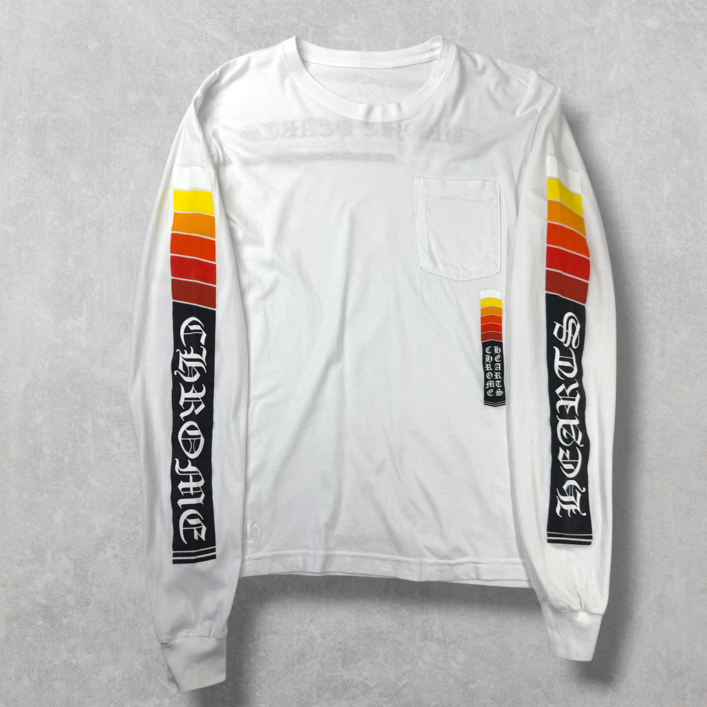 Chrome Hearts Boost White L/S Tee M