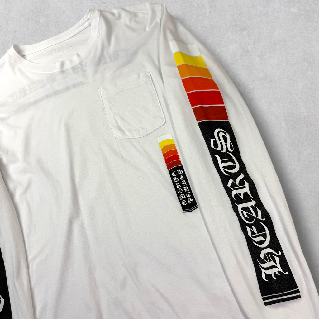 Chrome Hearts Boost White L/S Tee M