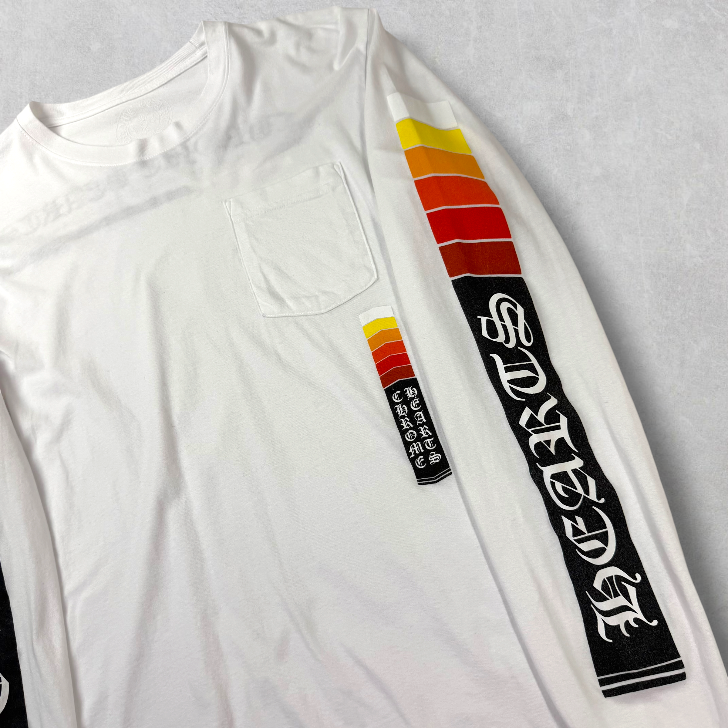 Chrome Hearts Boost White L/S Tee M