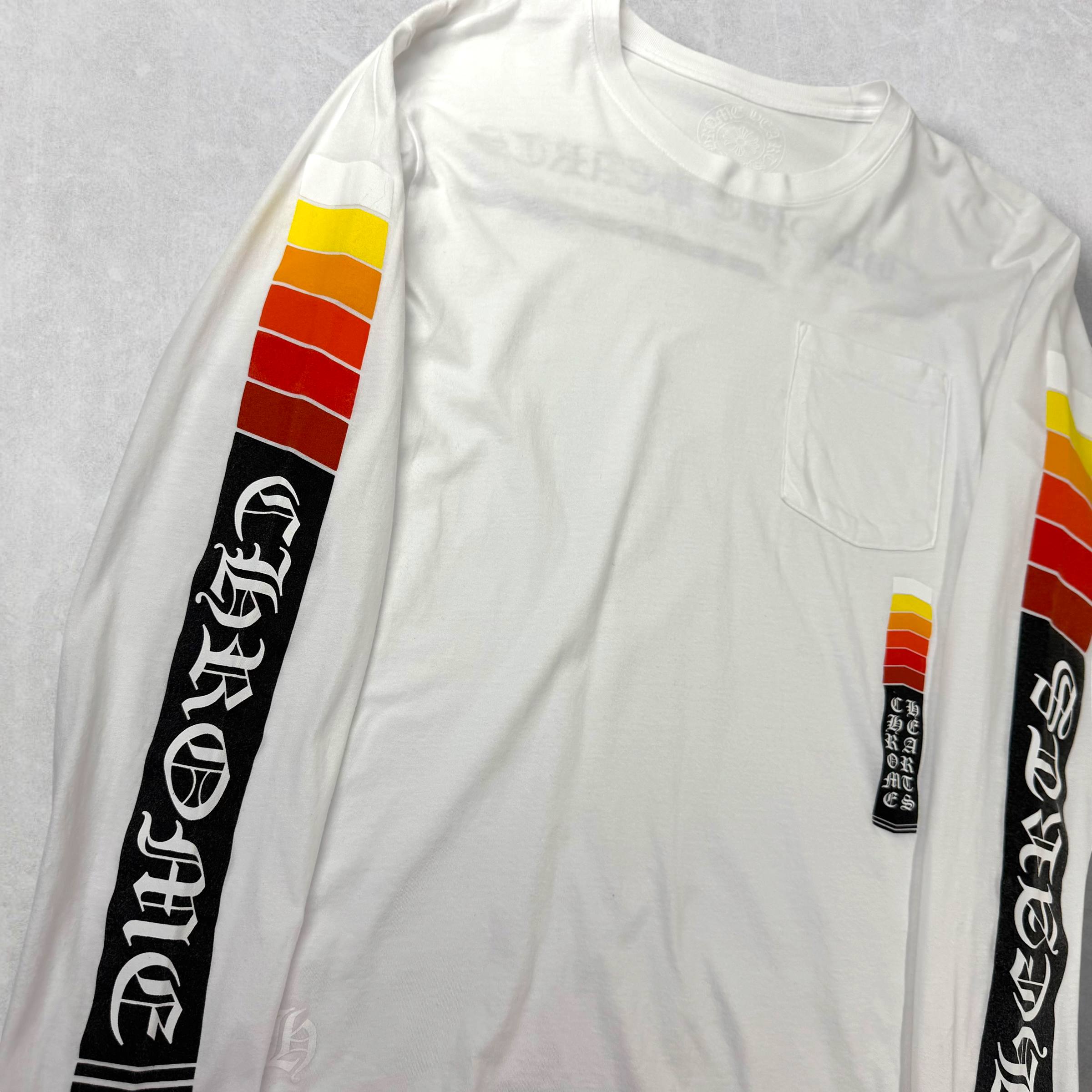Chrome Hearts Boost White L/S Tee M