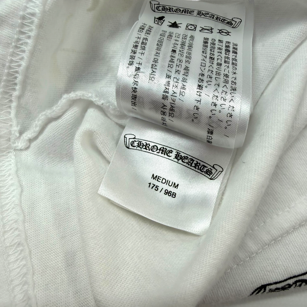 Chrome Hearts Boost White L/S Tee M