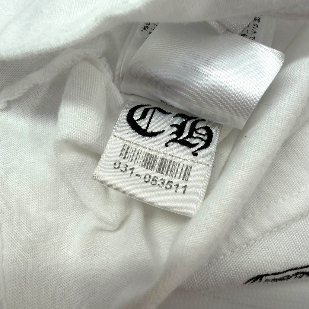 Chrome Hearts Boost White L/S Tee M