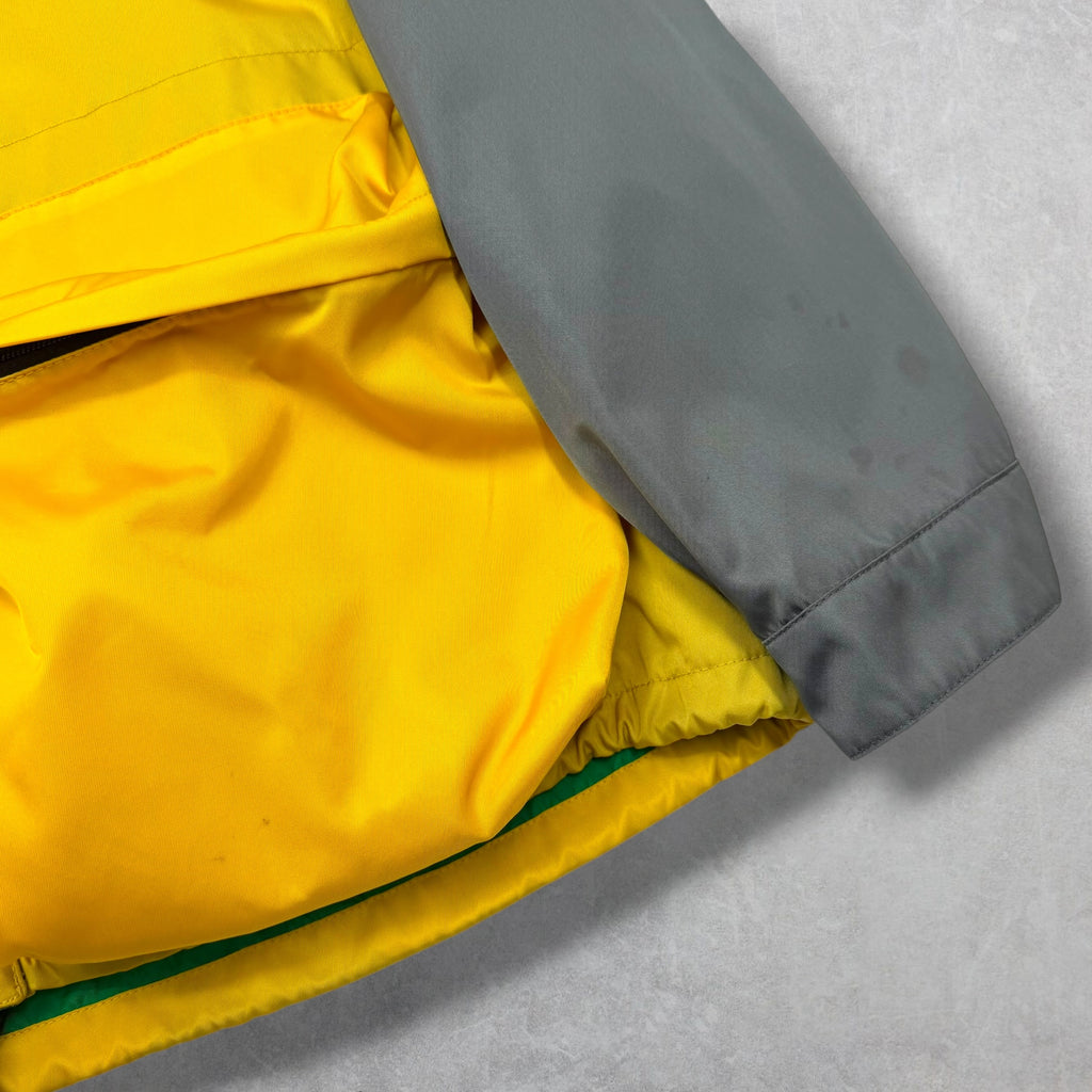 Prada Colorblock Oversized Nylon Jacket XL