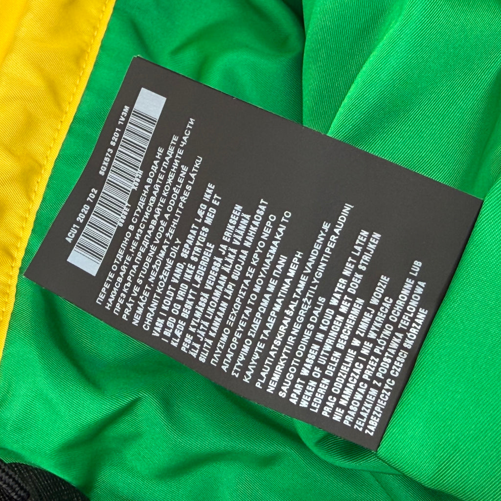 Prada Colorblock Oversized Nylon Jacket XL