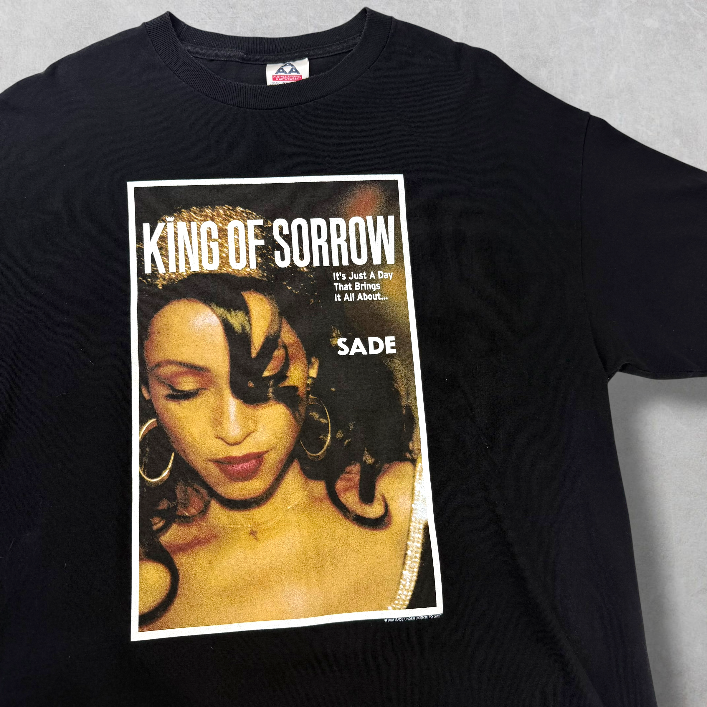 Vintage 2001 Sade King of Sorrow XL