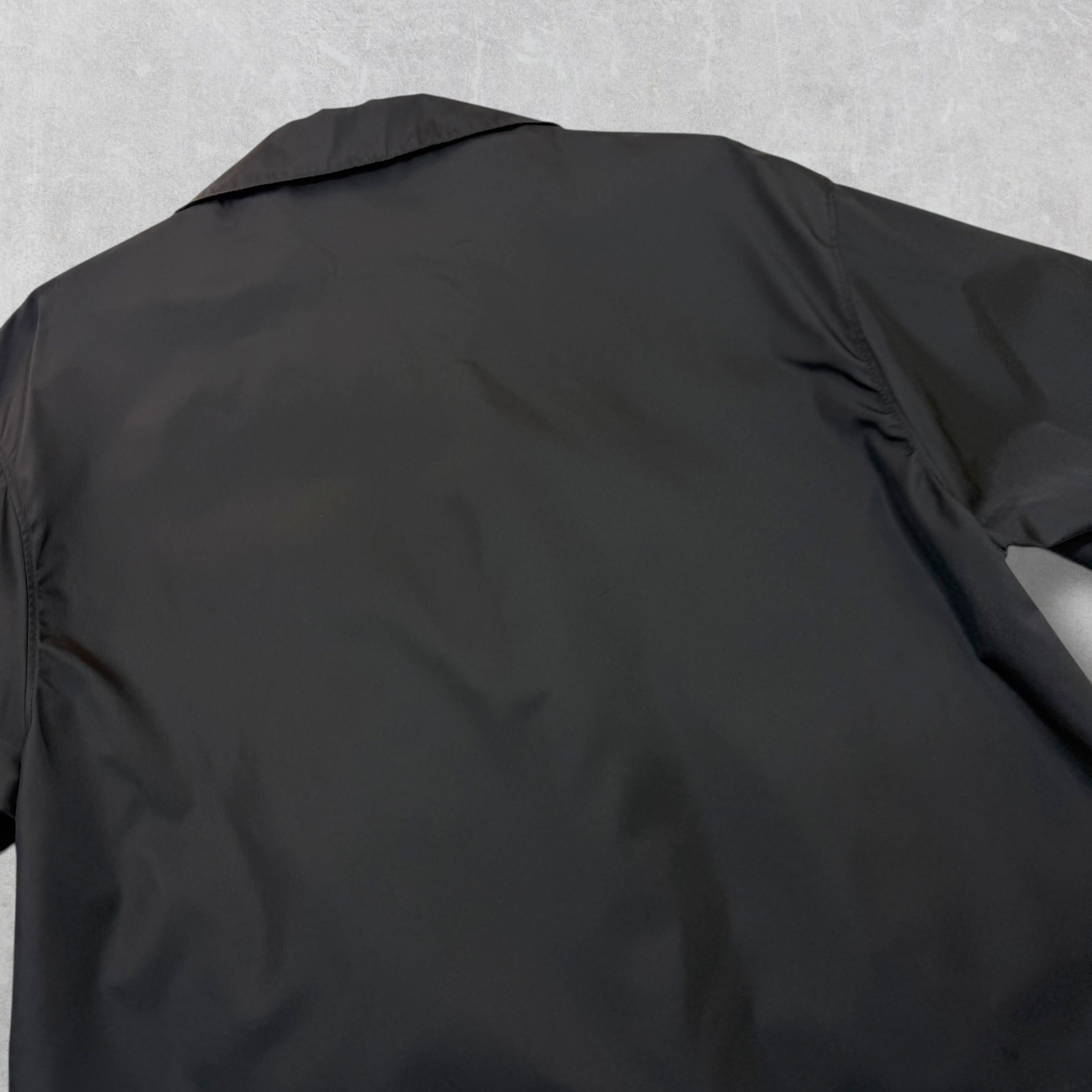 Prada Re-Nylon Short-Sleeved Black Shirt M