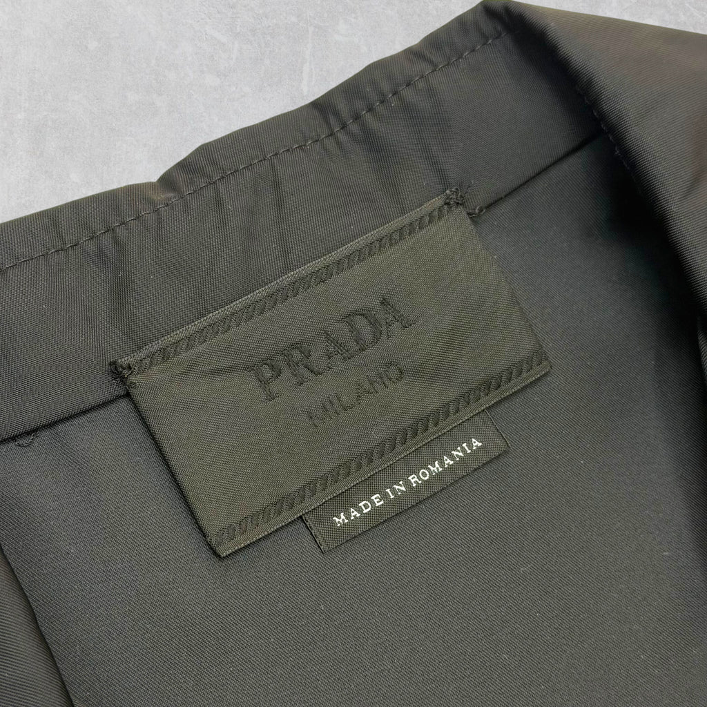 Prada Re-Nylon Short-Sleeved Black Shirt M
