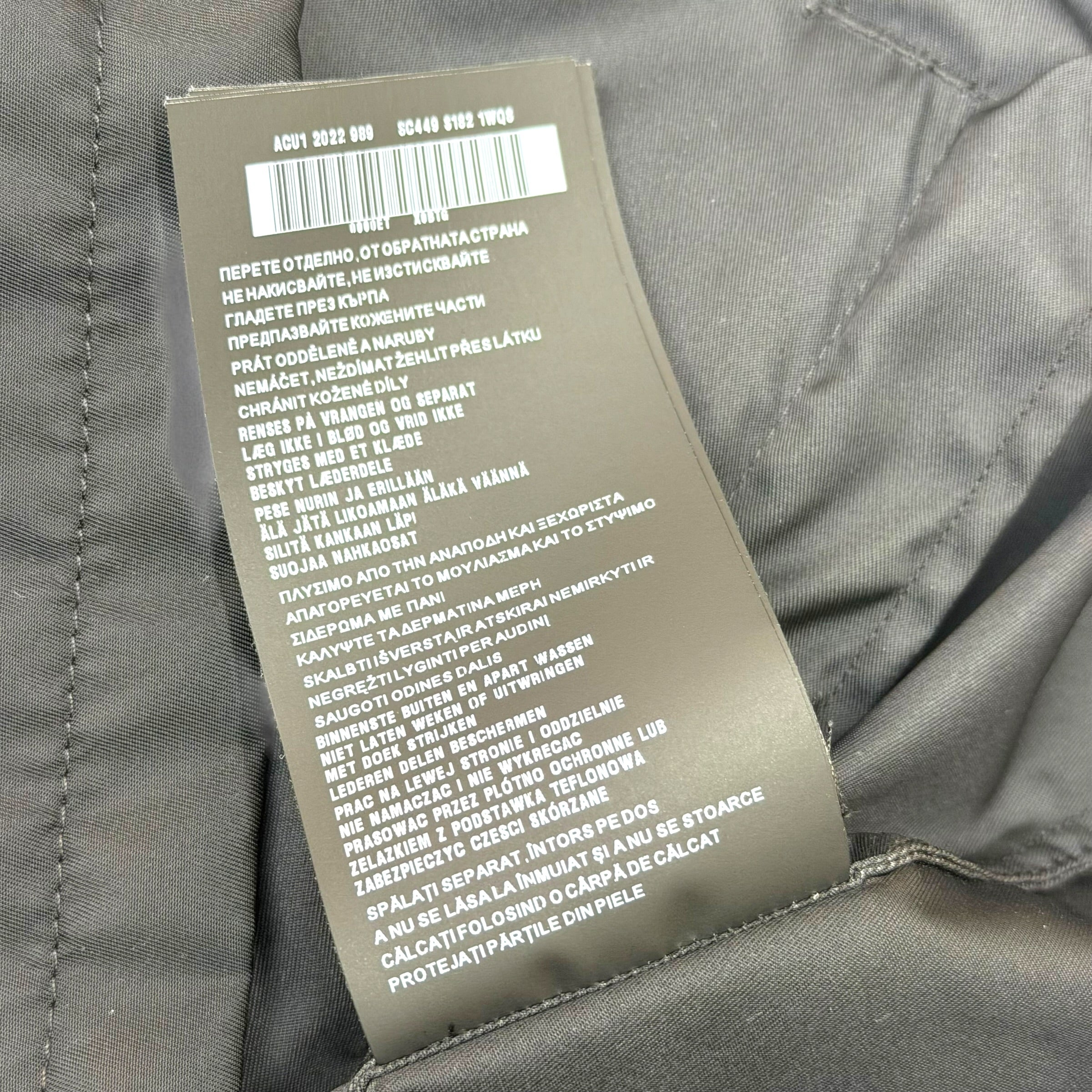 Prada Re-Nylon Short-Sleeved Black Shirt M