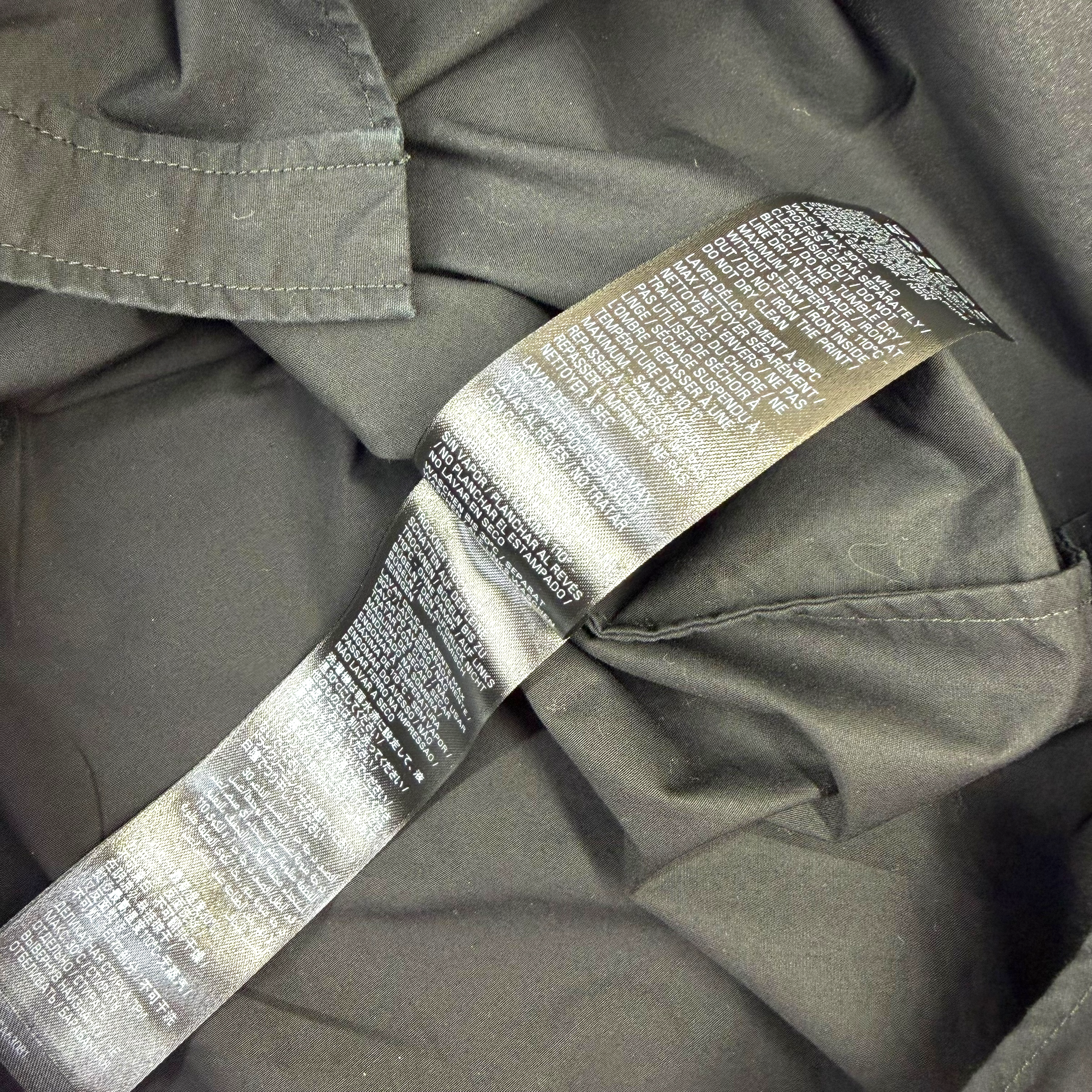 Balenciaga Political Stencil Large Fit Short Sleeve Shirt 43 (XXXL)