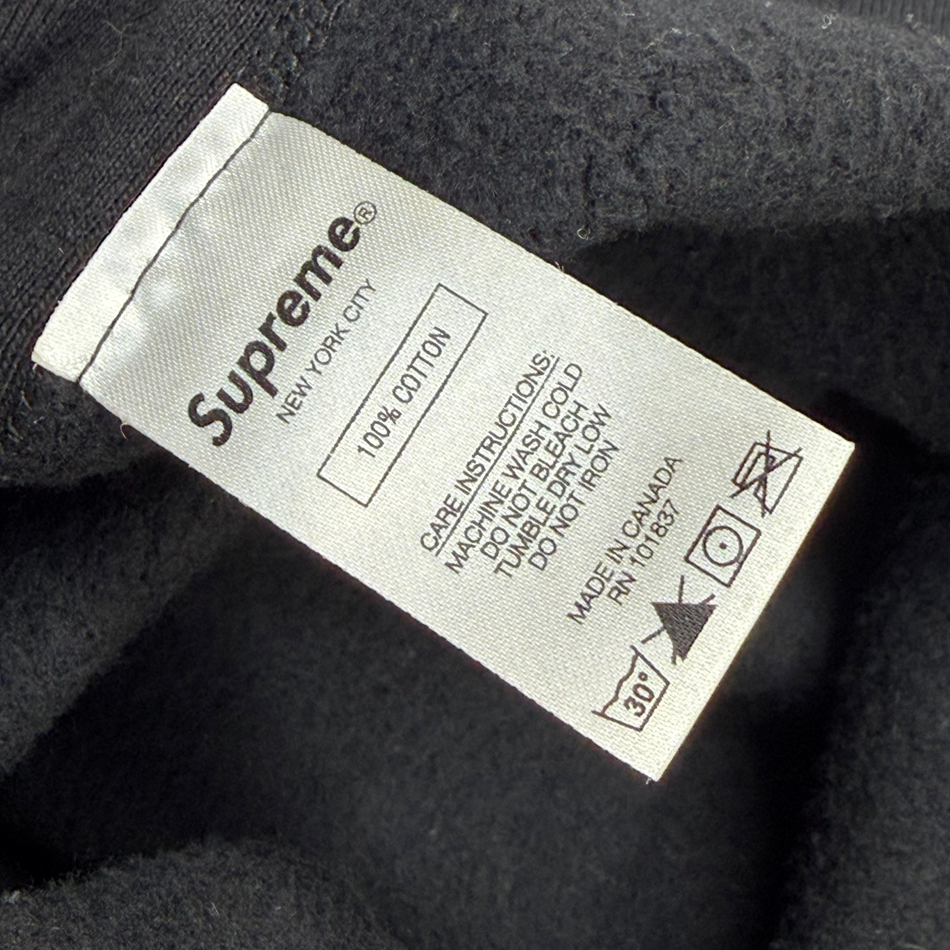Supreme Neon Box Logo Hoodie Black M