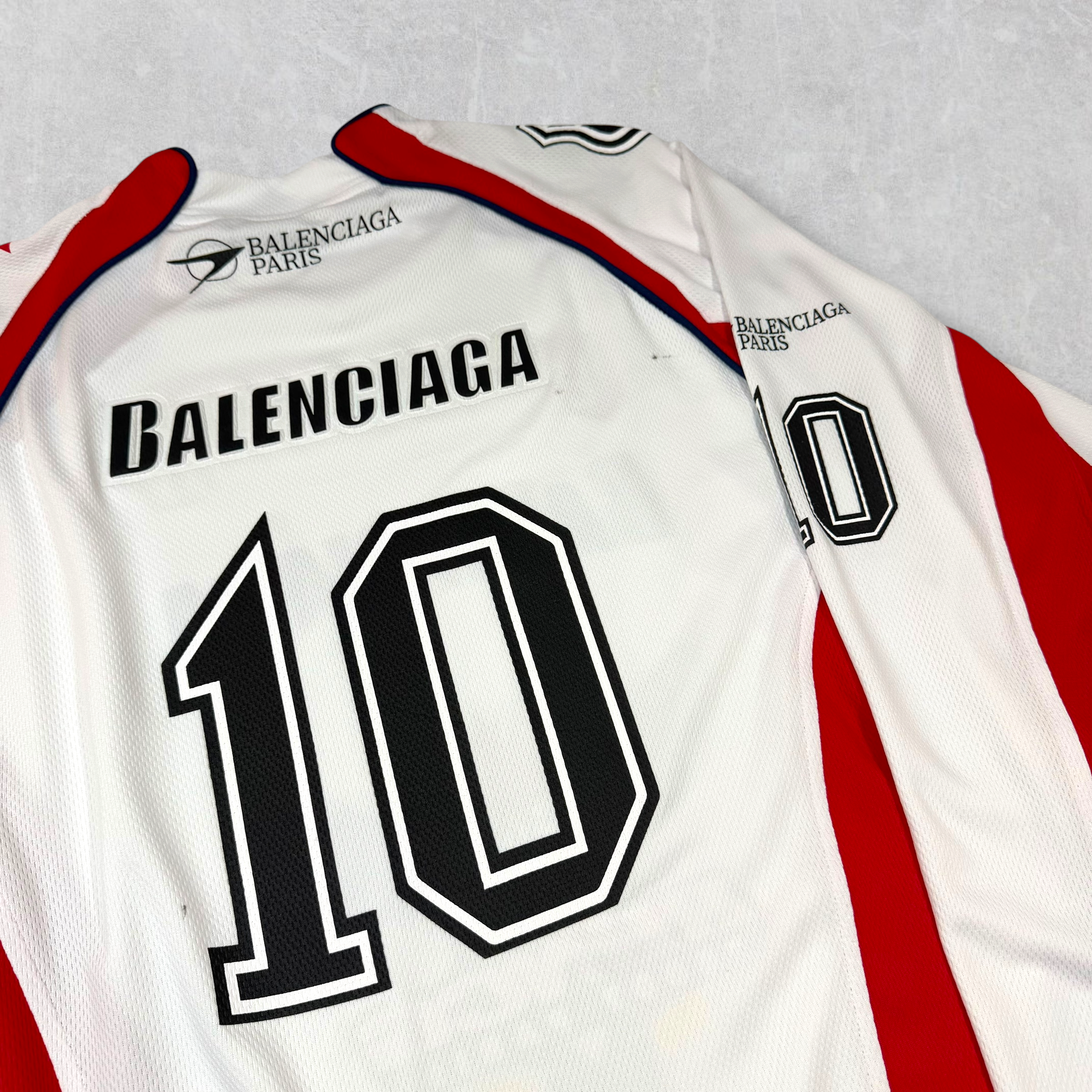 Balenciaga Hockey Oversized Long-Sleeve T-Shirt S (XL)