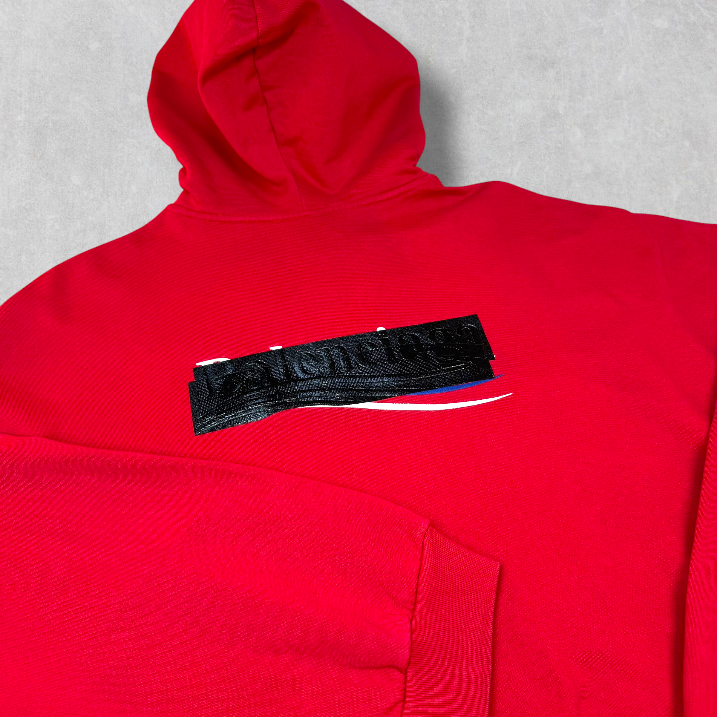 Balenciaga Gaffer Hoodie Red 4 (XXXL)