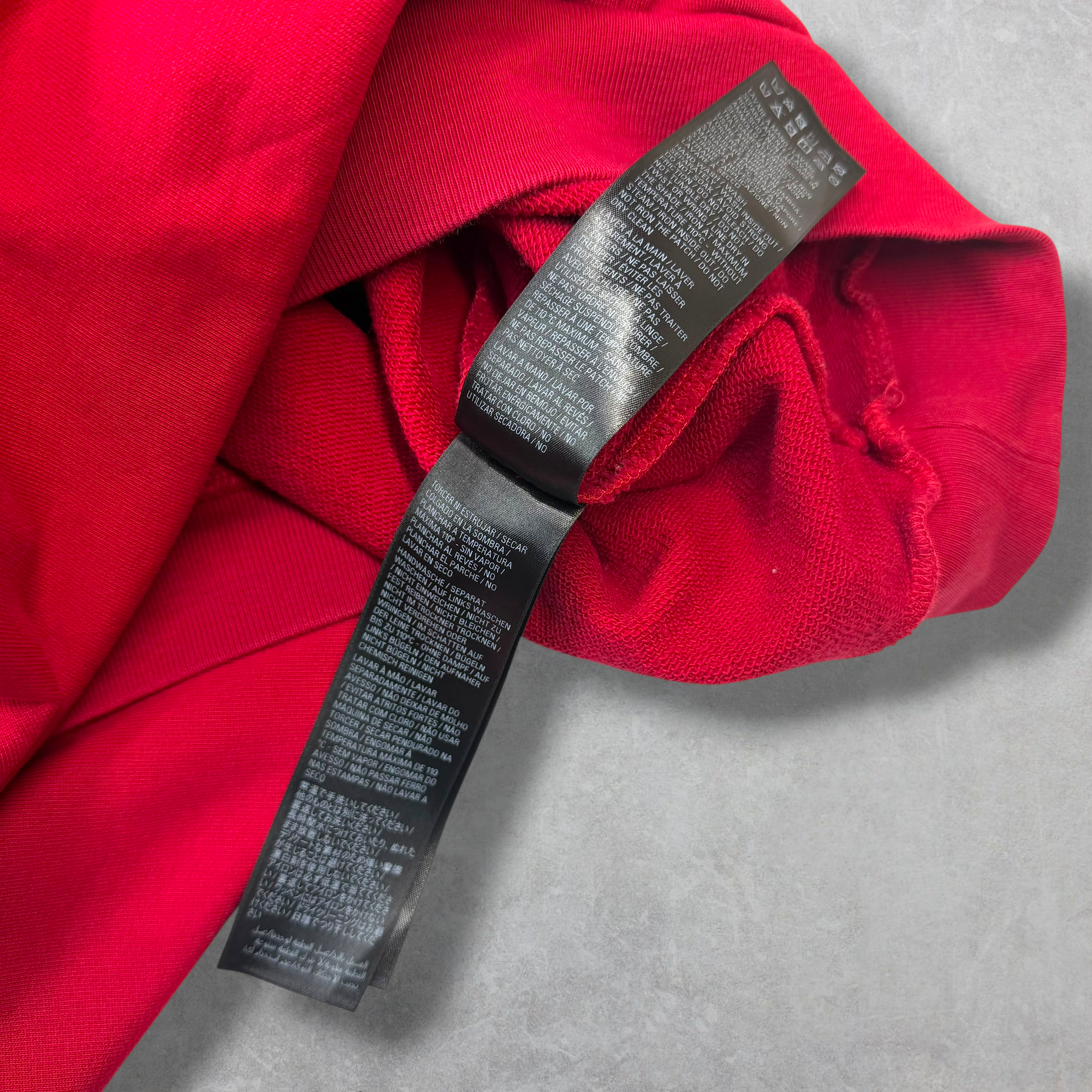 Balenciaga Gaffer Hoodie Red 4 (XXXL)