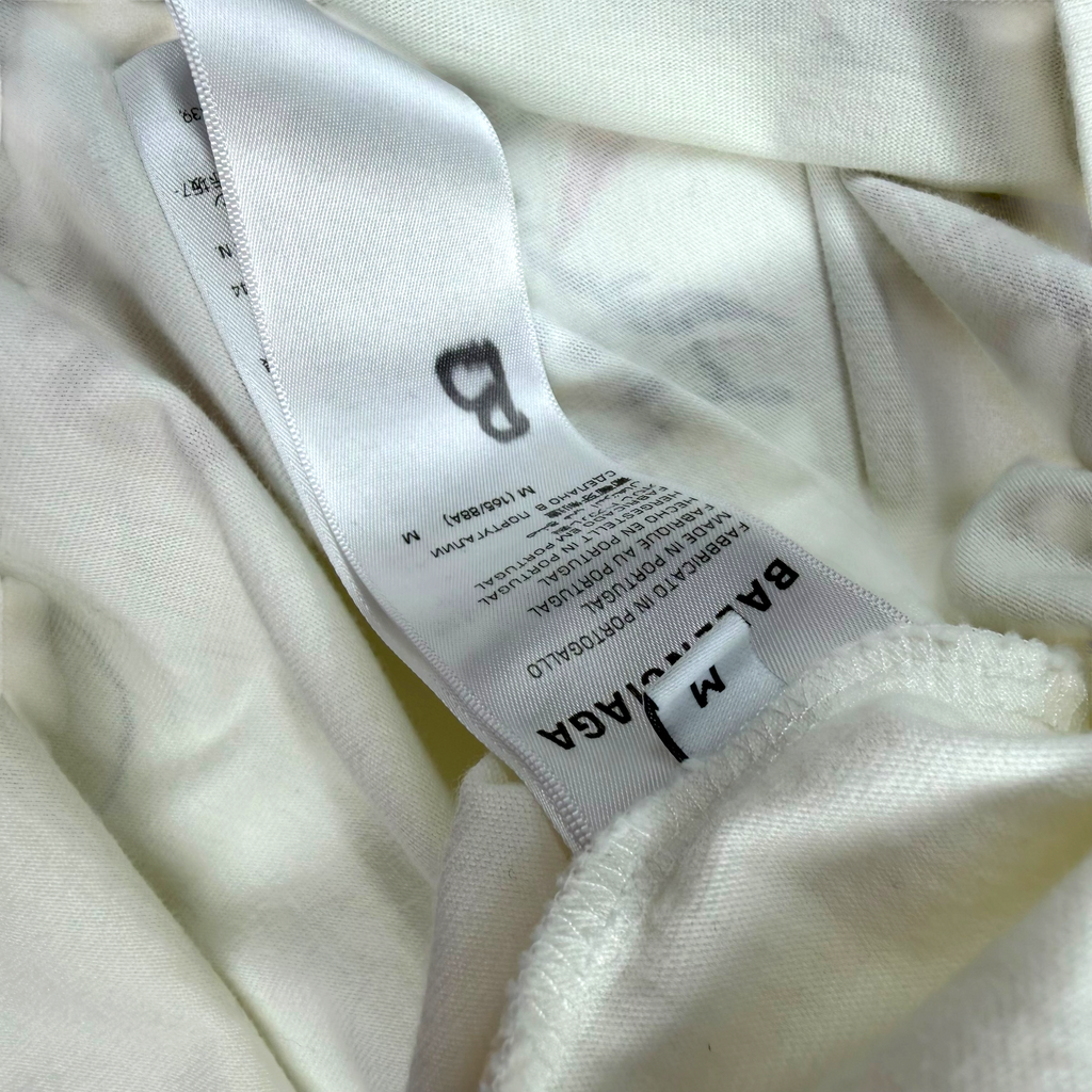 Balenciaga White DIY Metal Tee M (L)