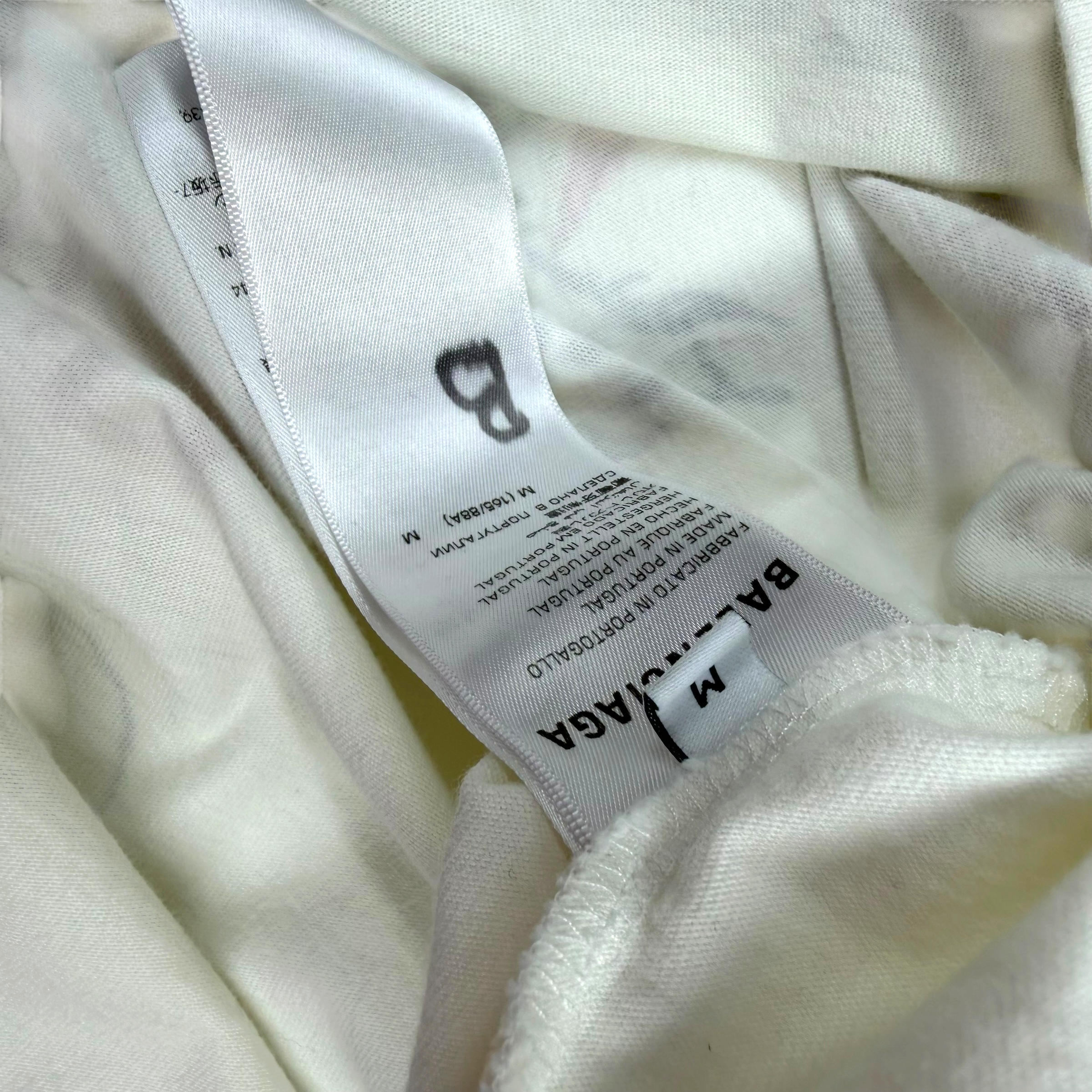 Balenciaga White DIY Metal Tee M (L)