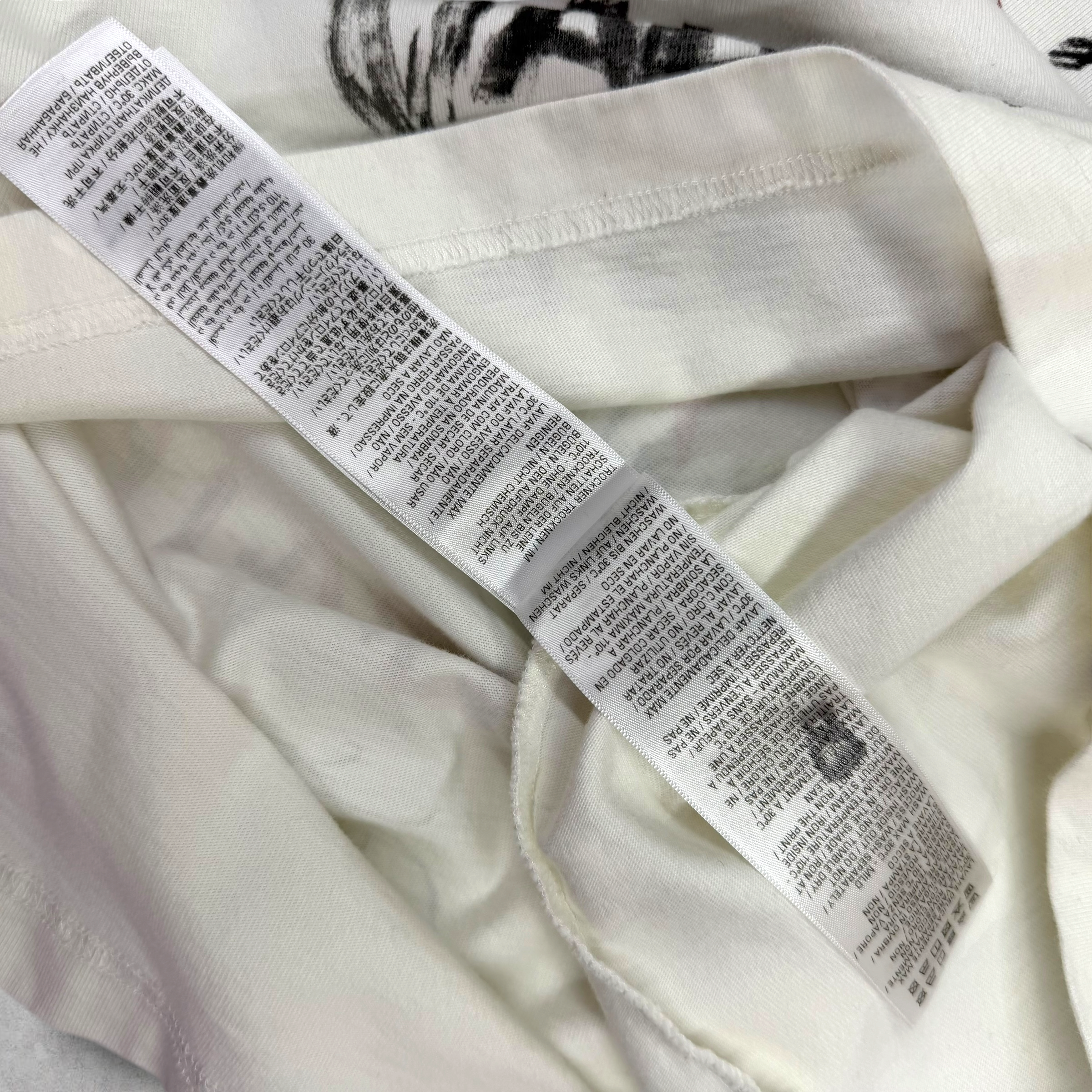 Balenciaga White DIY Metal Tee M (L)