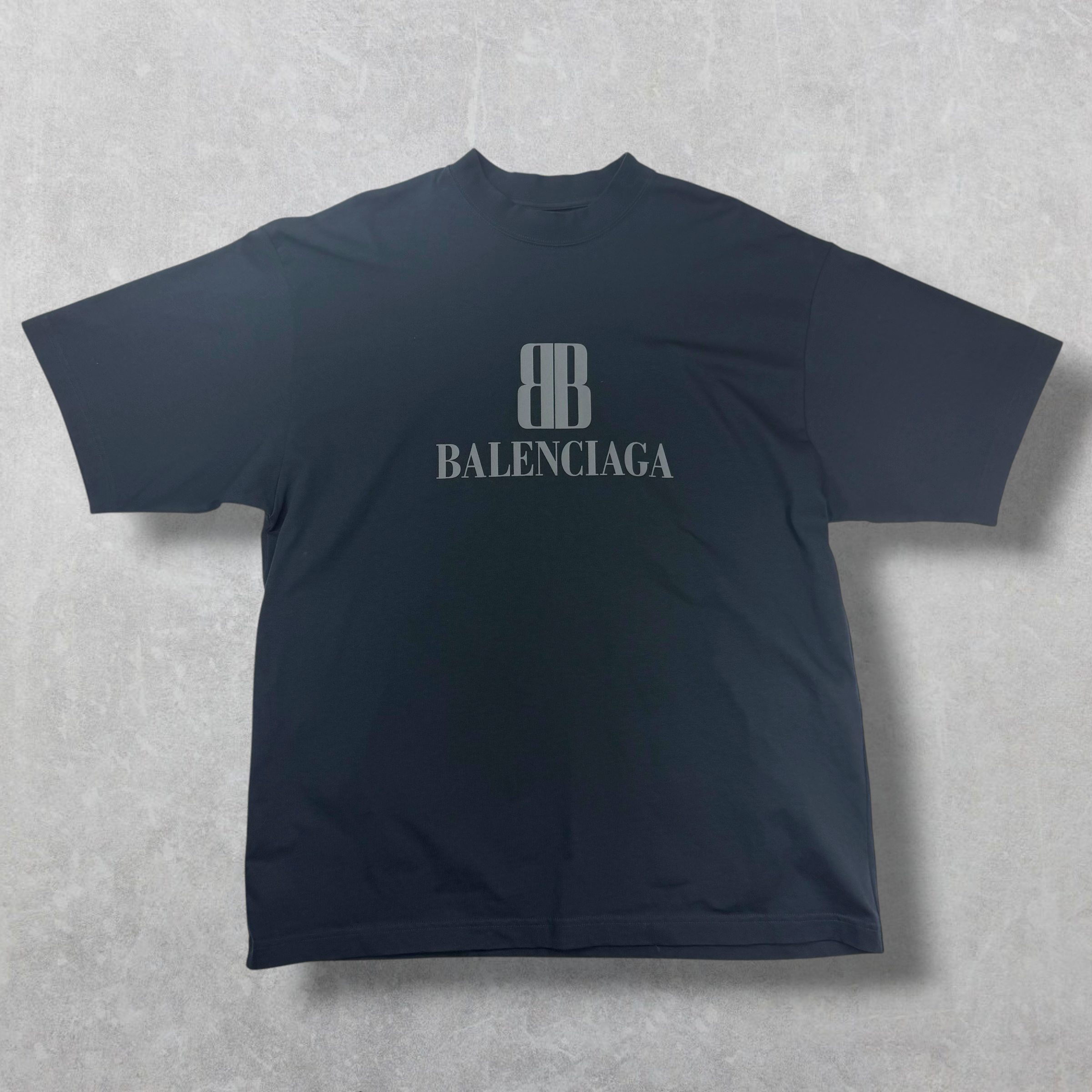 Balenciaga Nano BB Logo Oversized Tee M (L)