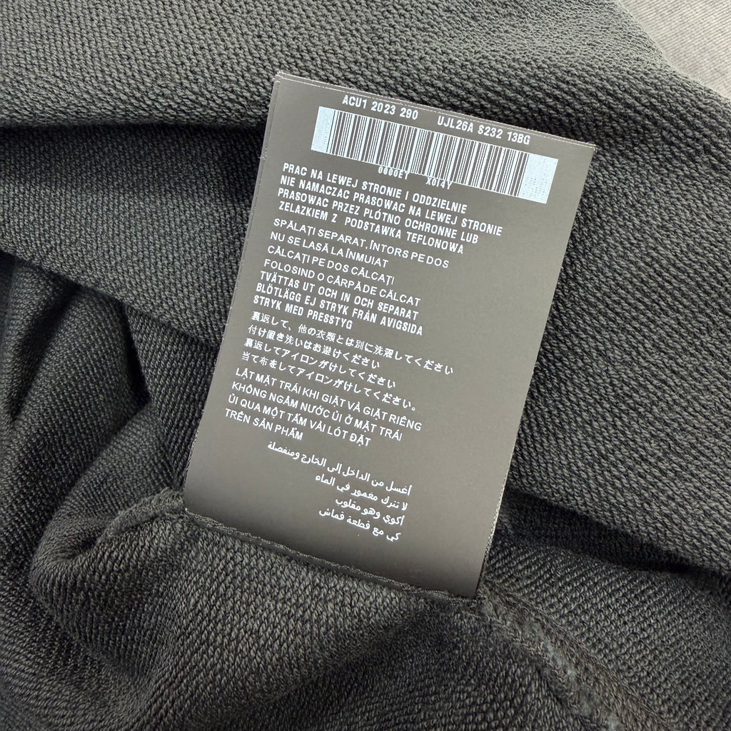 Prada Oversized Garment Dyed Cotton Crewneck XL