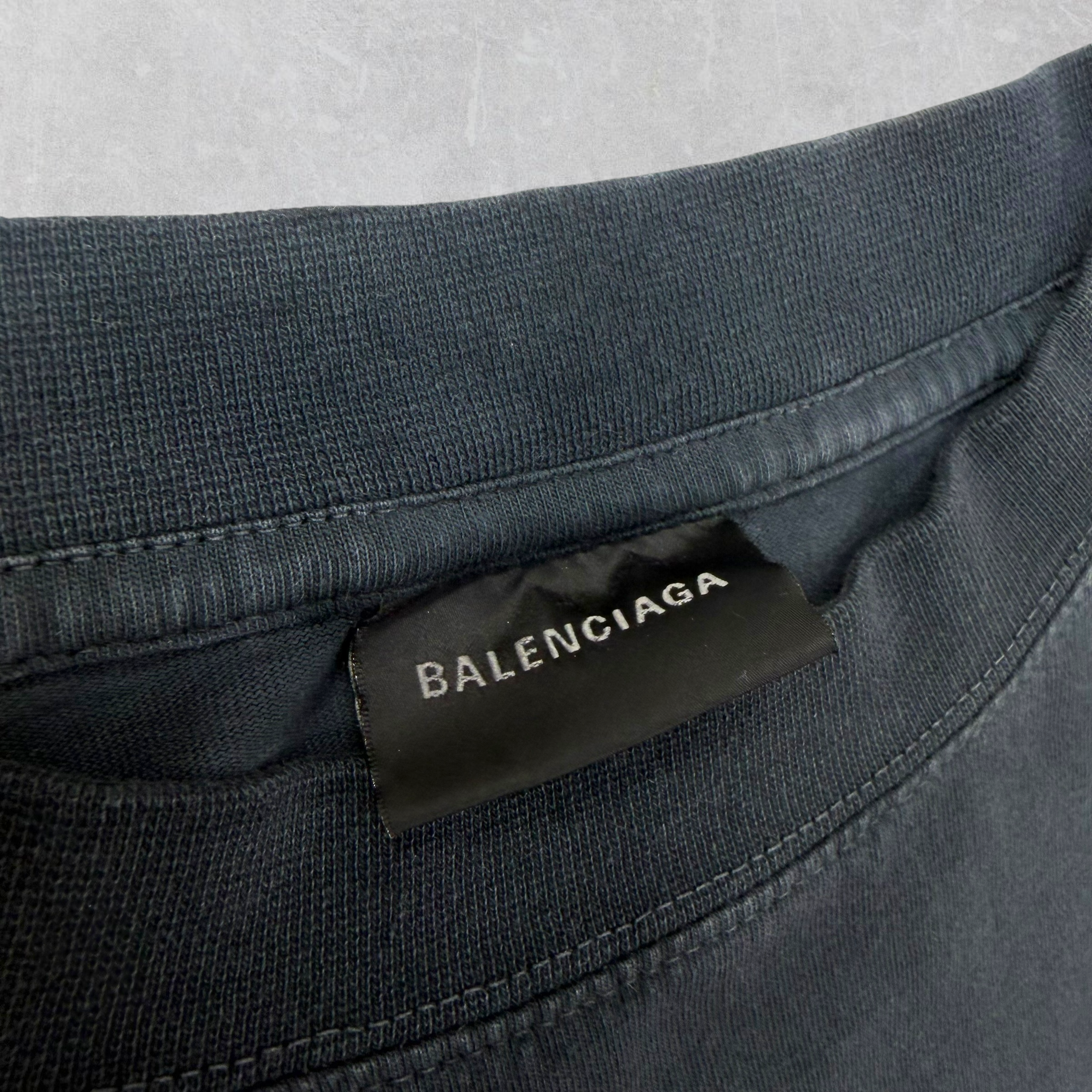Balenciaga Spiral Crest Medium Fit Tee M (L)