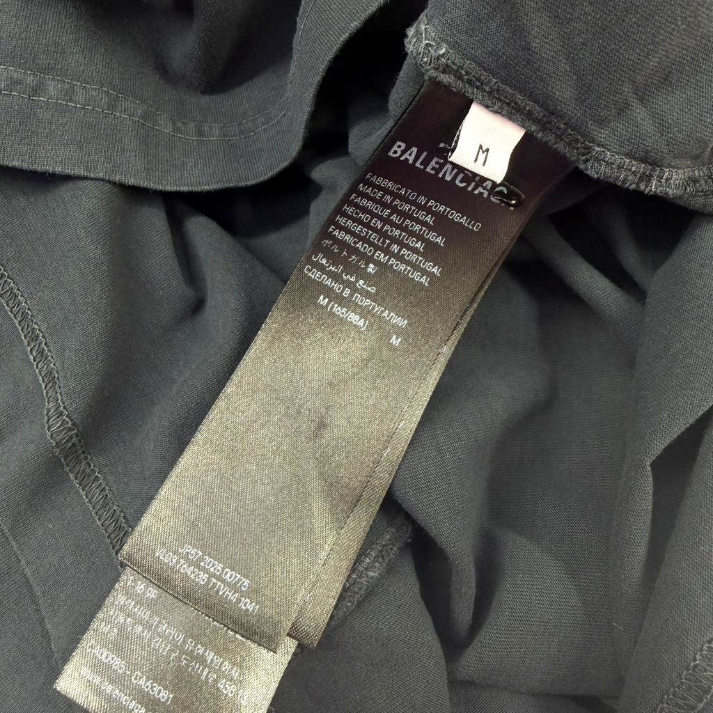 Balenciaga Spiral Crest Medium Fit Tee M (L)