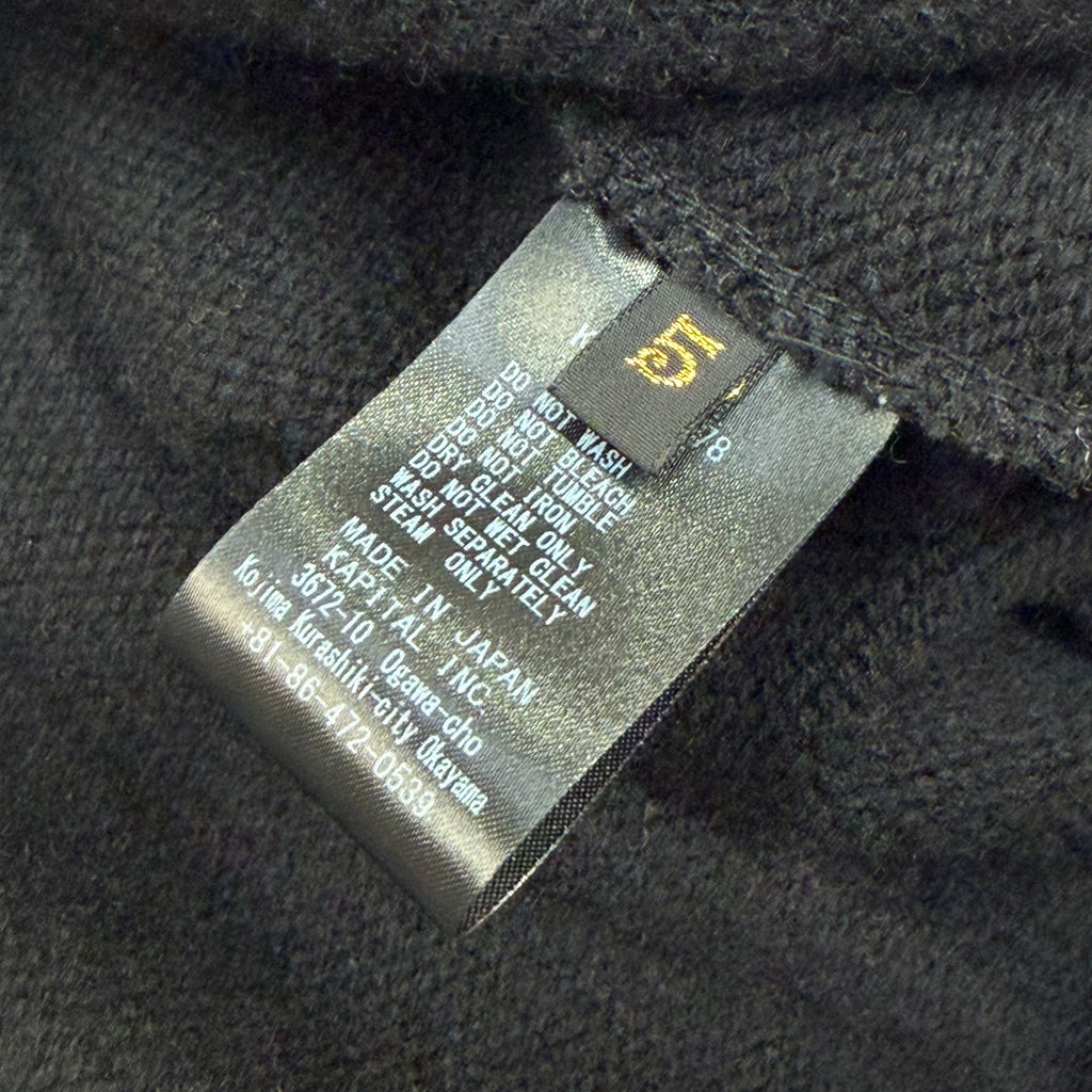 Kapital 5G Wool Bone Black Vest 5 (XXL)